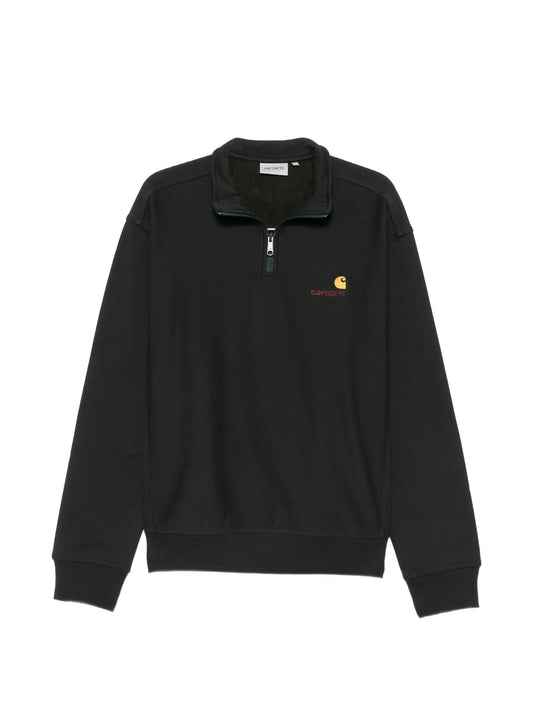 American Script half-zip hoodie