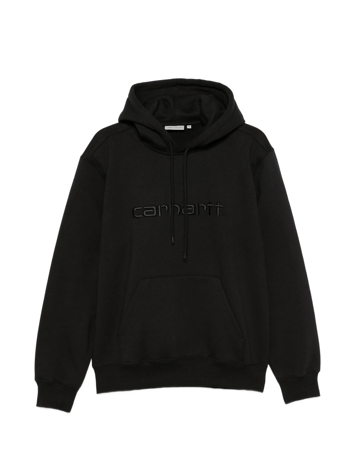 logo-embroidered hoodie