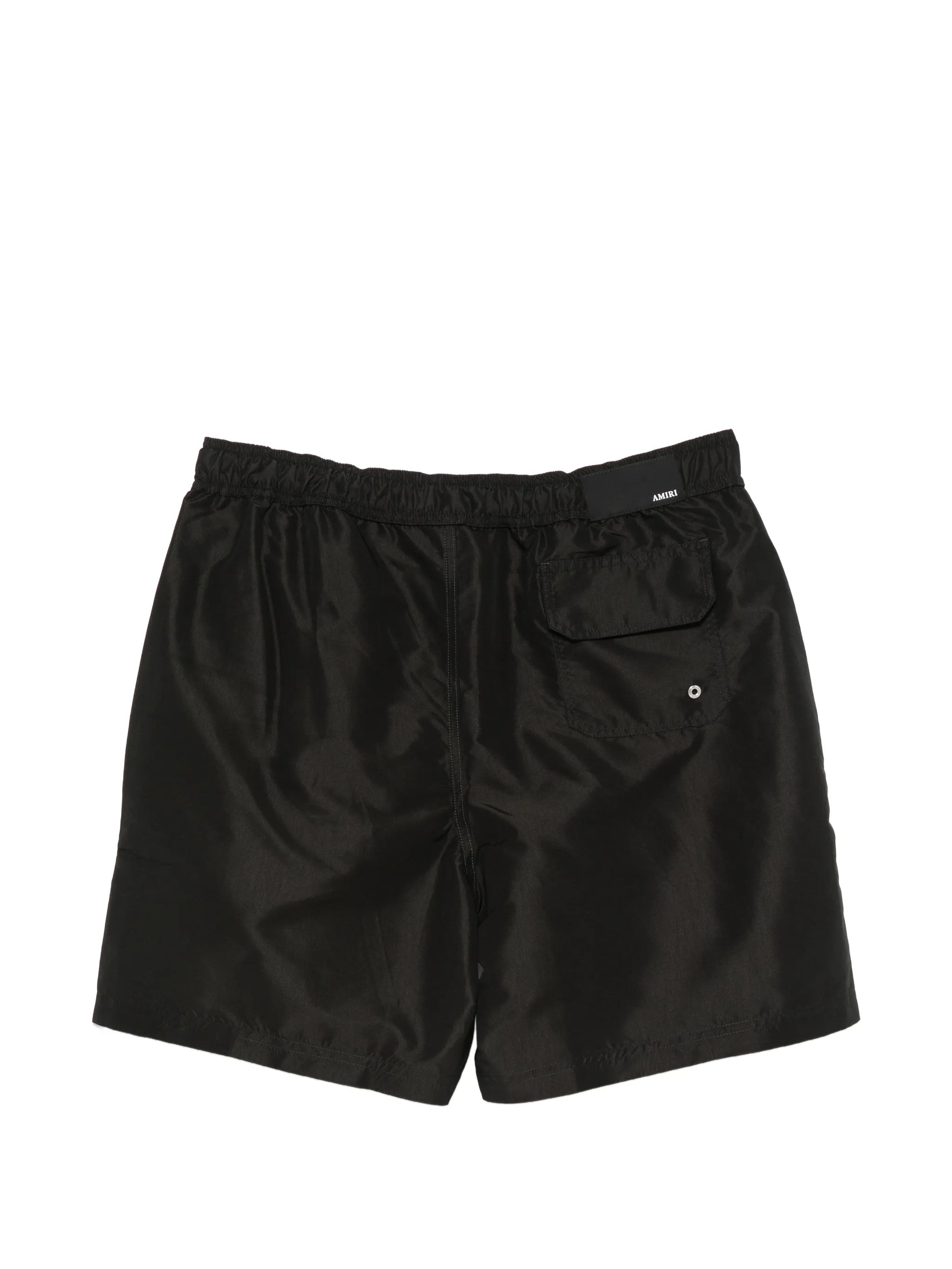 logo-patch swim shorts