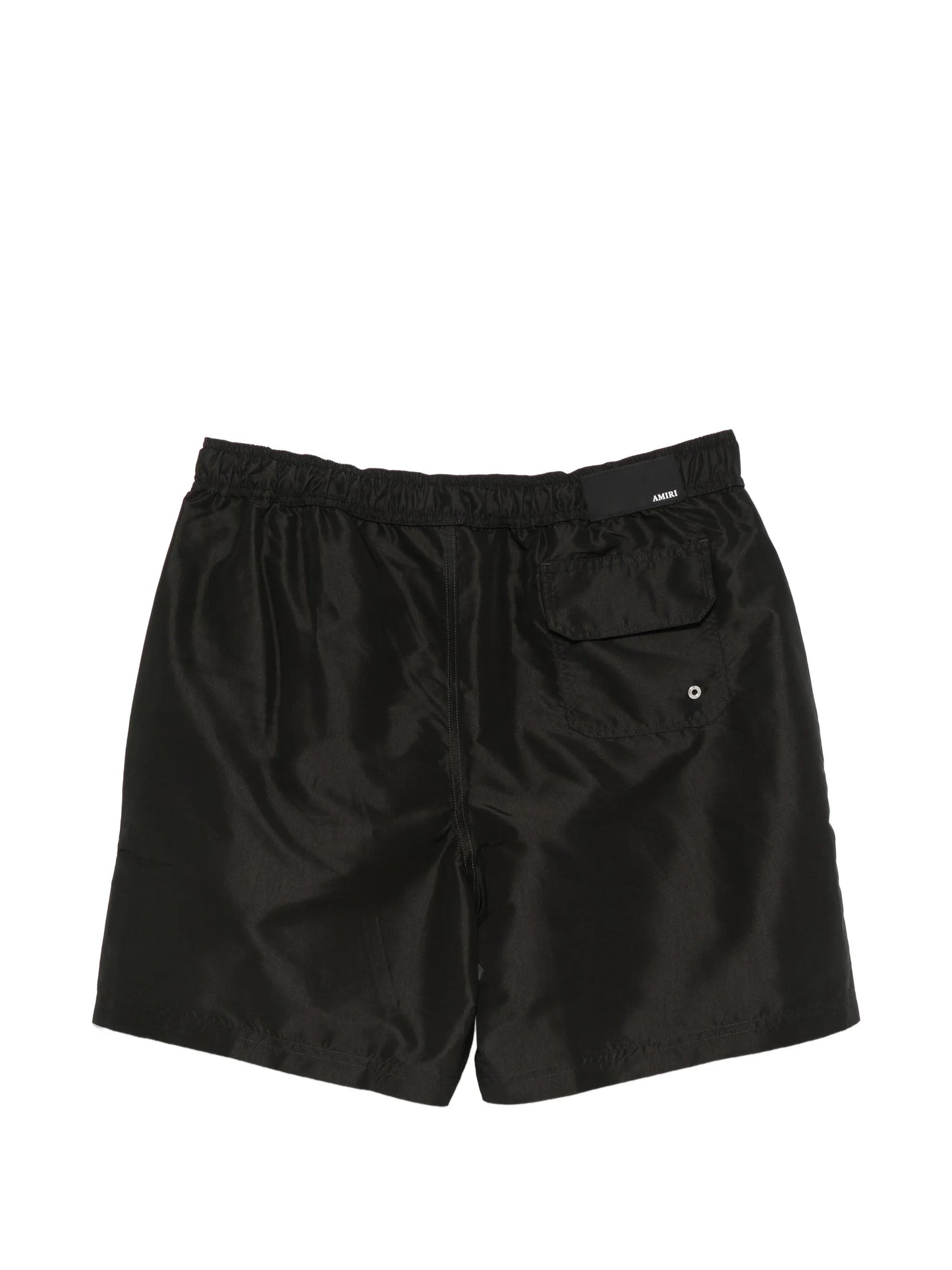 logo-patch swim shorts