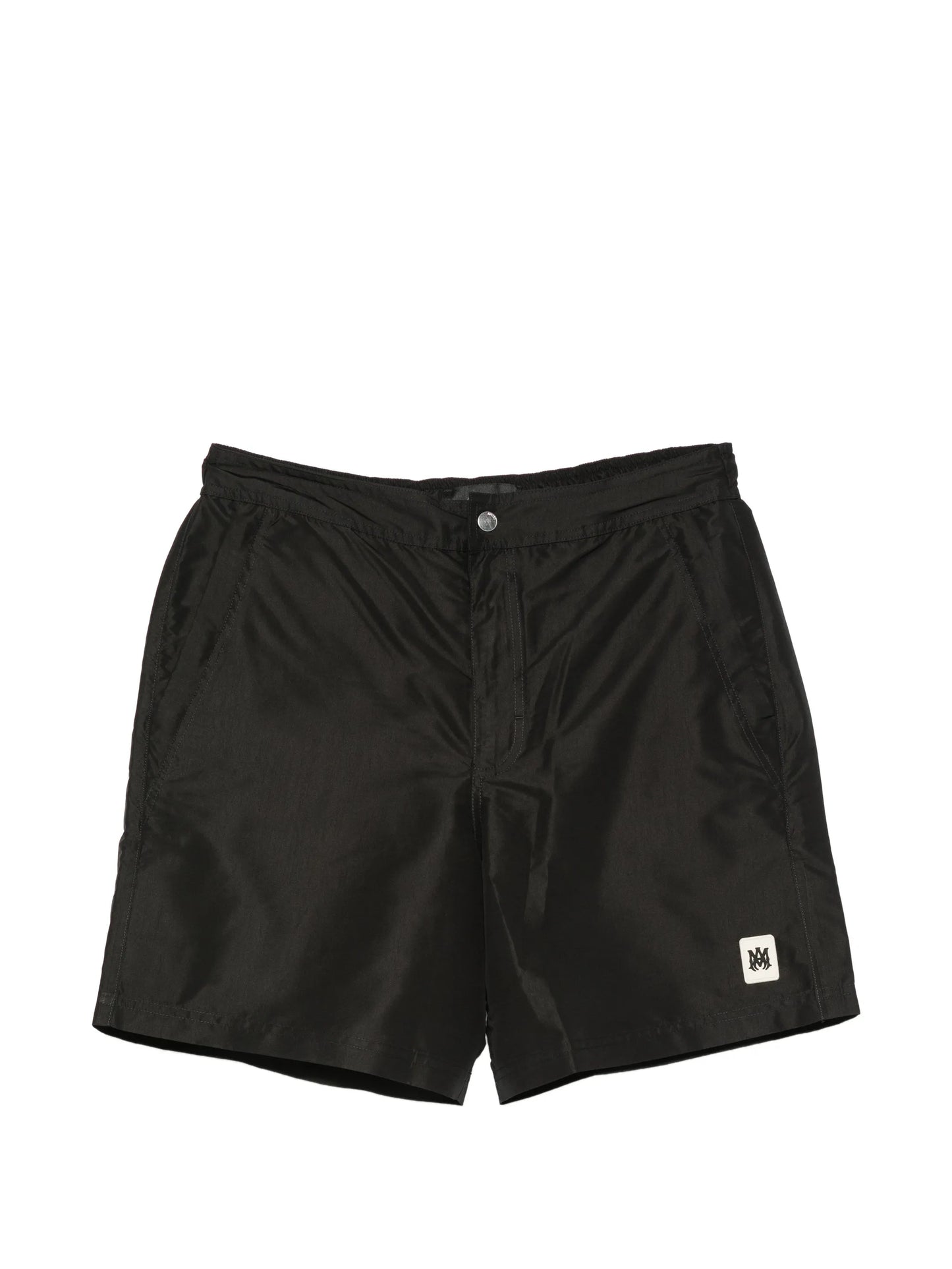 logo-patch swim shorts