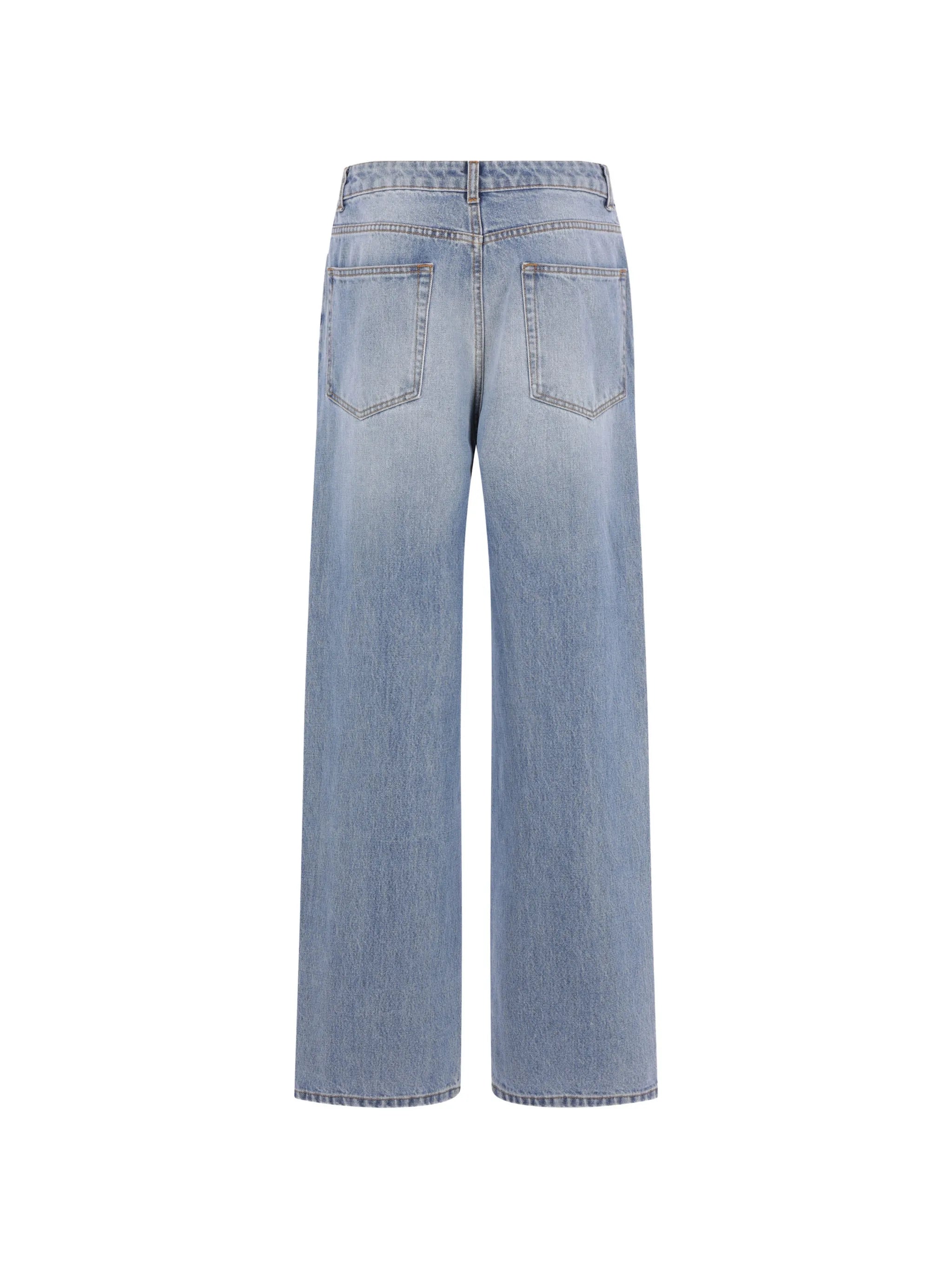 Bruun low-rise wide-leg jeans