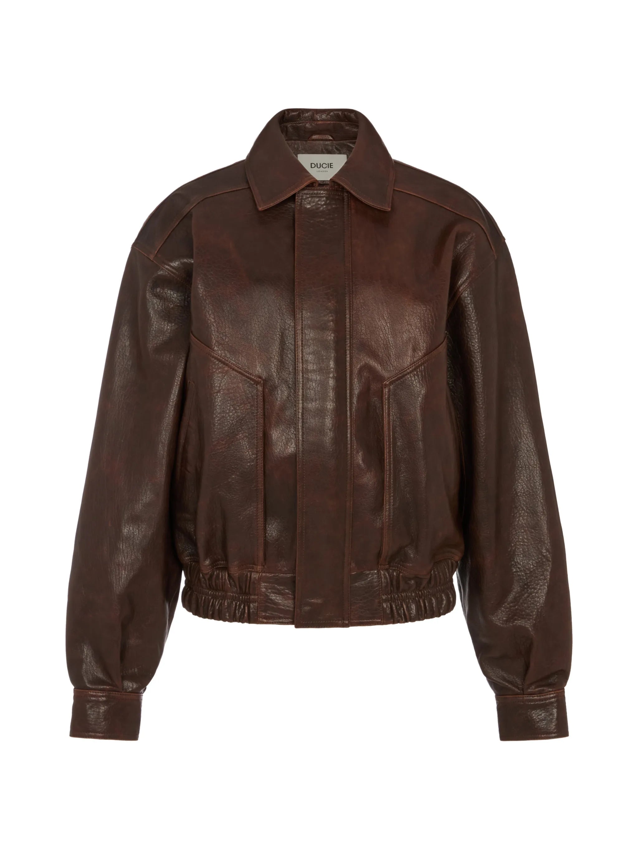 Florence calf leather bomber jacket