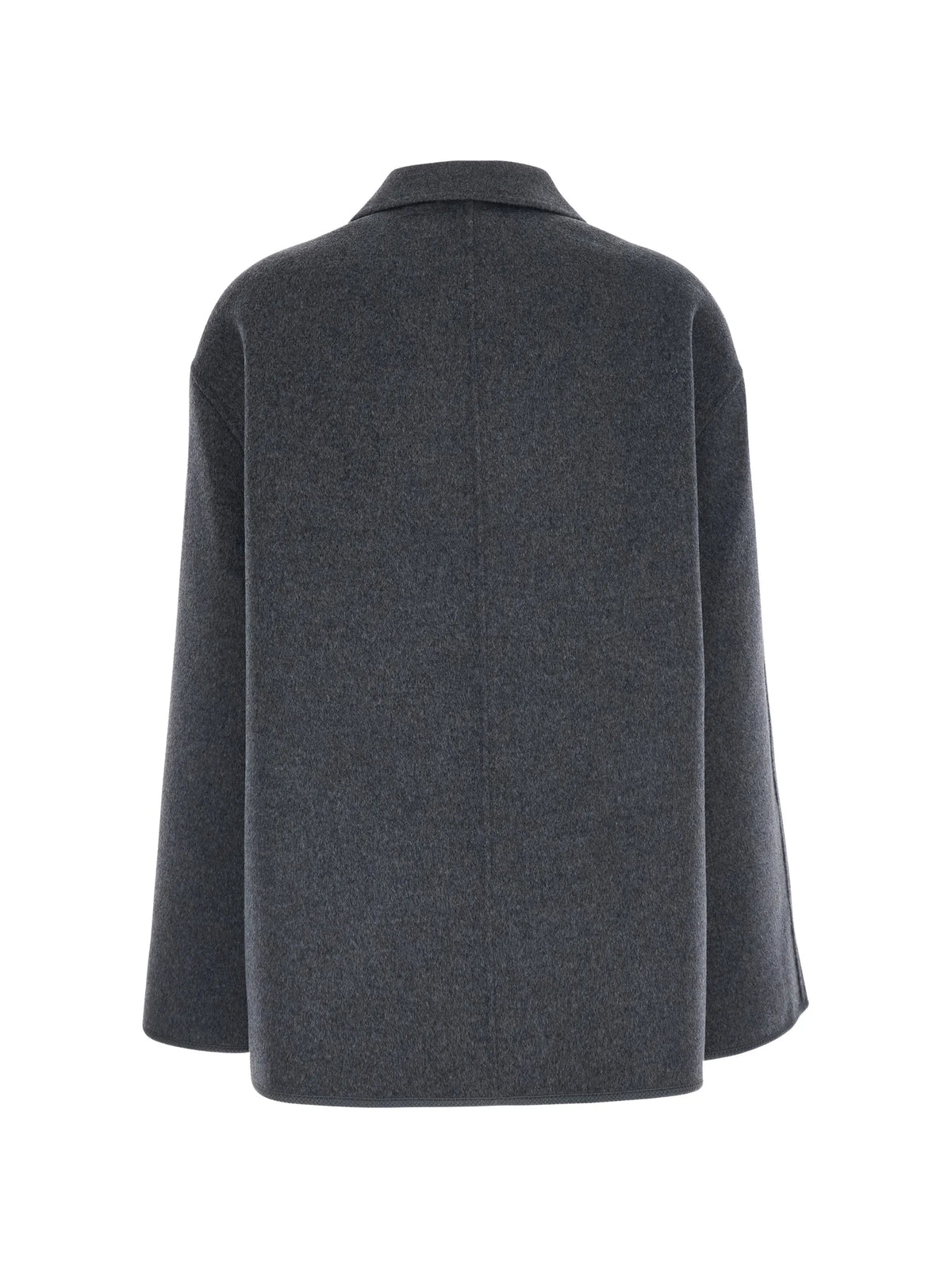 double-faced wool pankou closure jacket