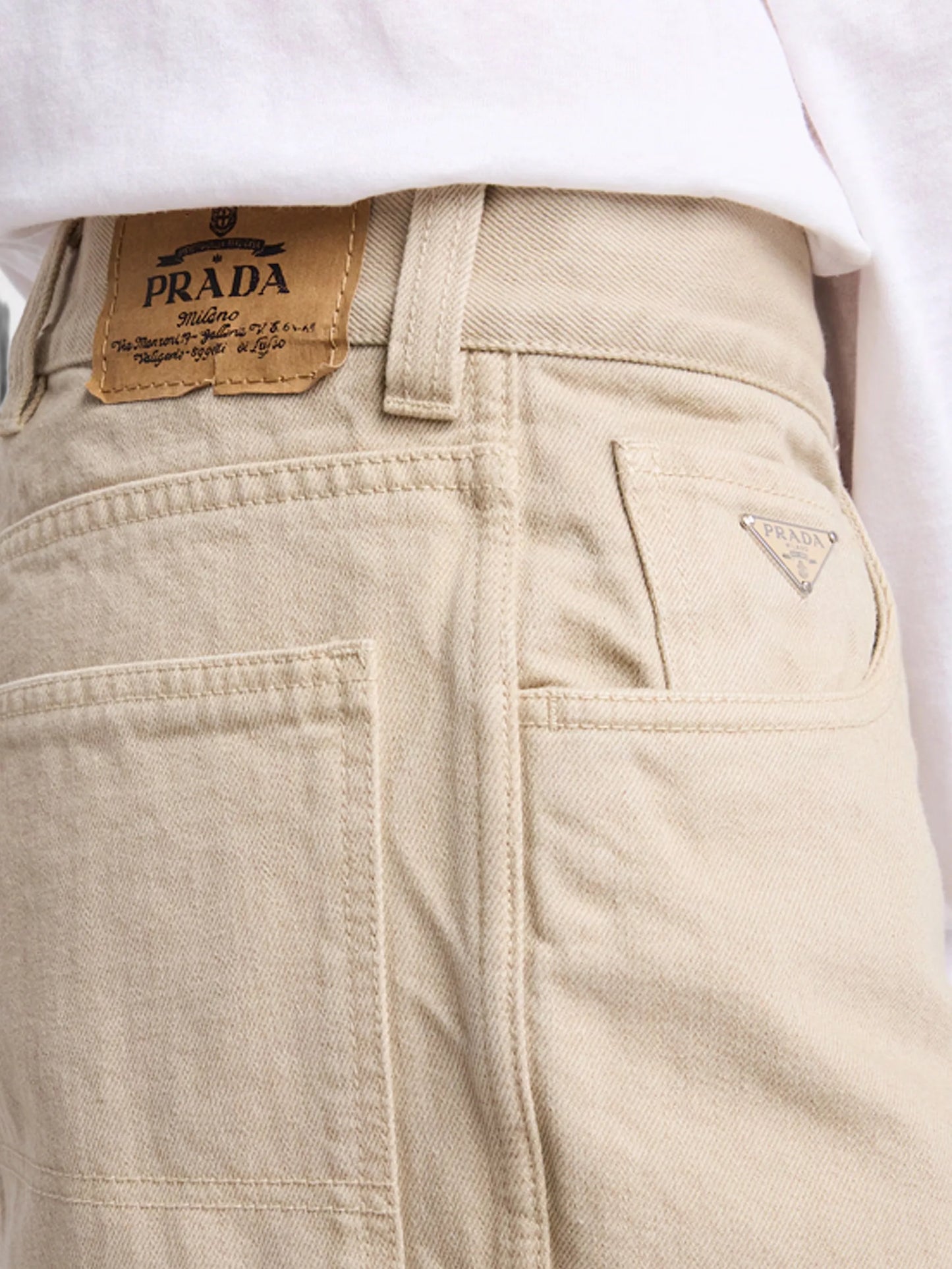 logo-plaque straight-leg jeans