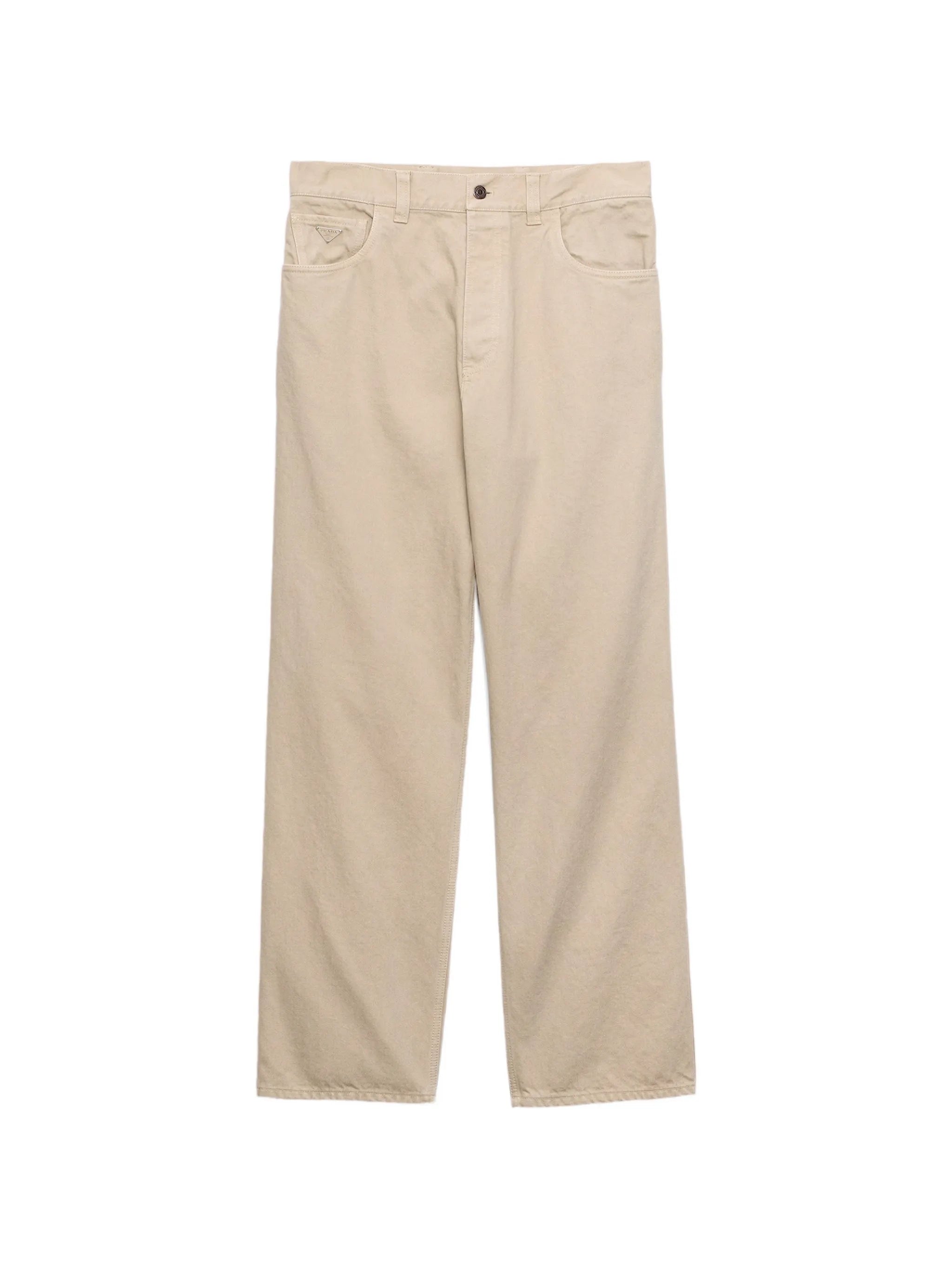 logo-plaque straight-leg jeans