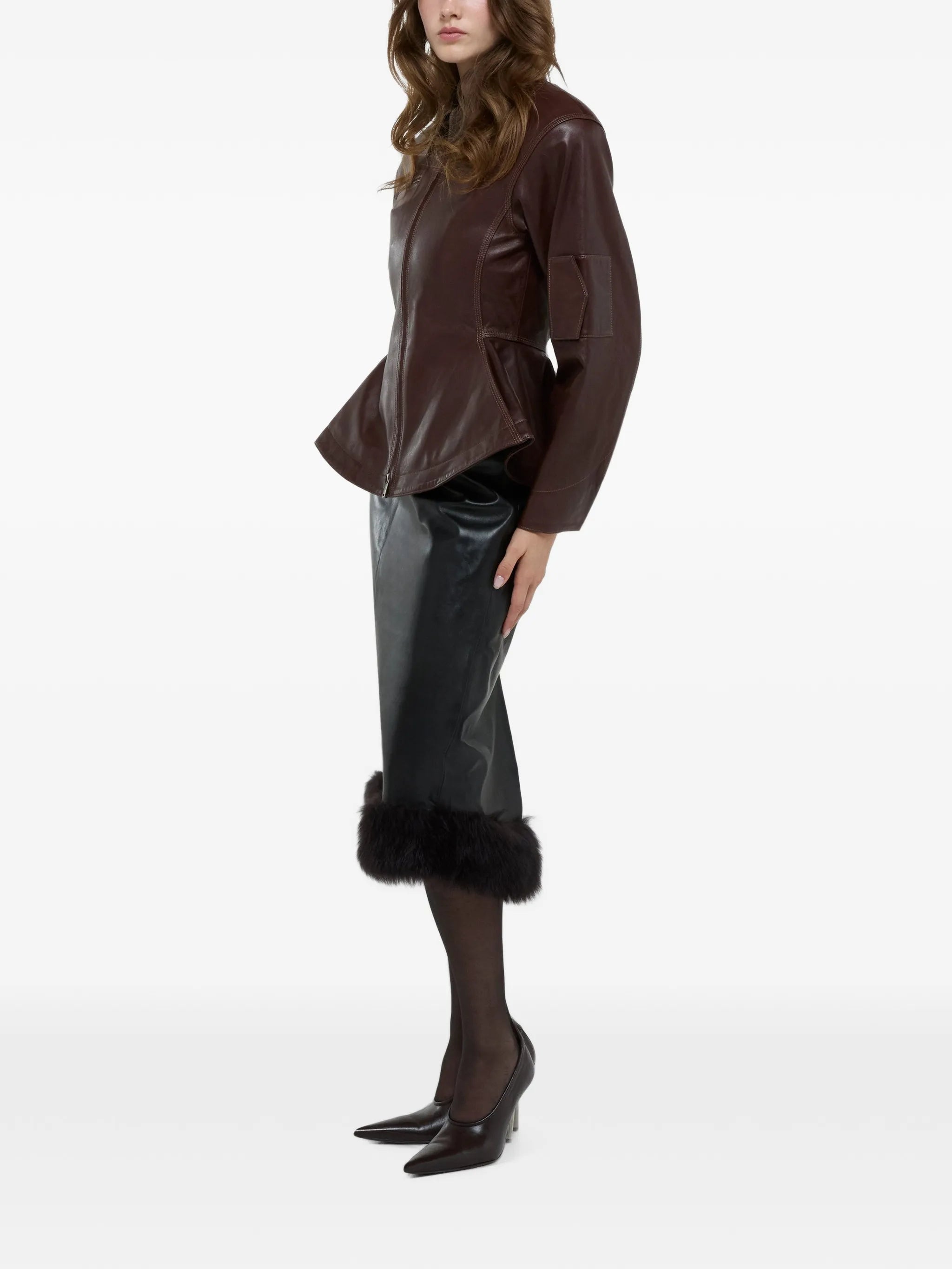 Bernadette leather jacket