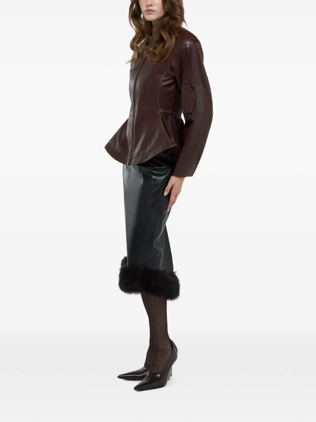 Bernadette leather jacket