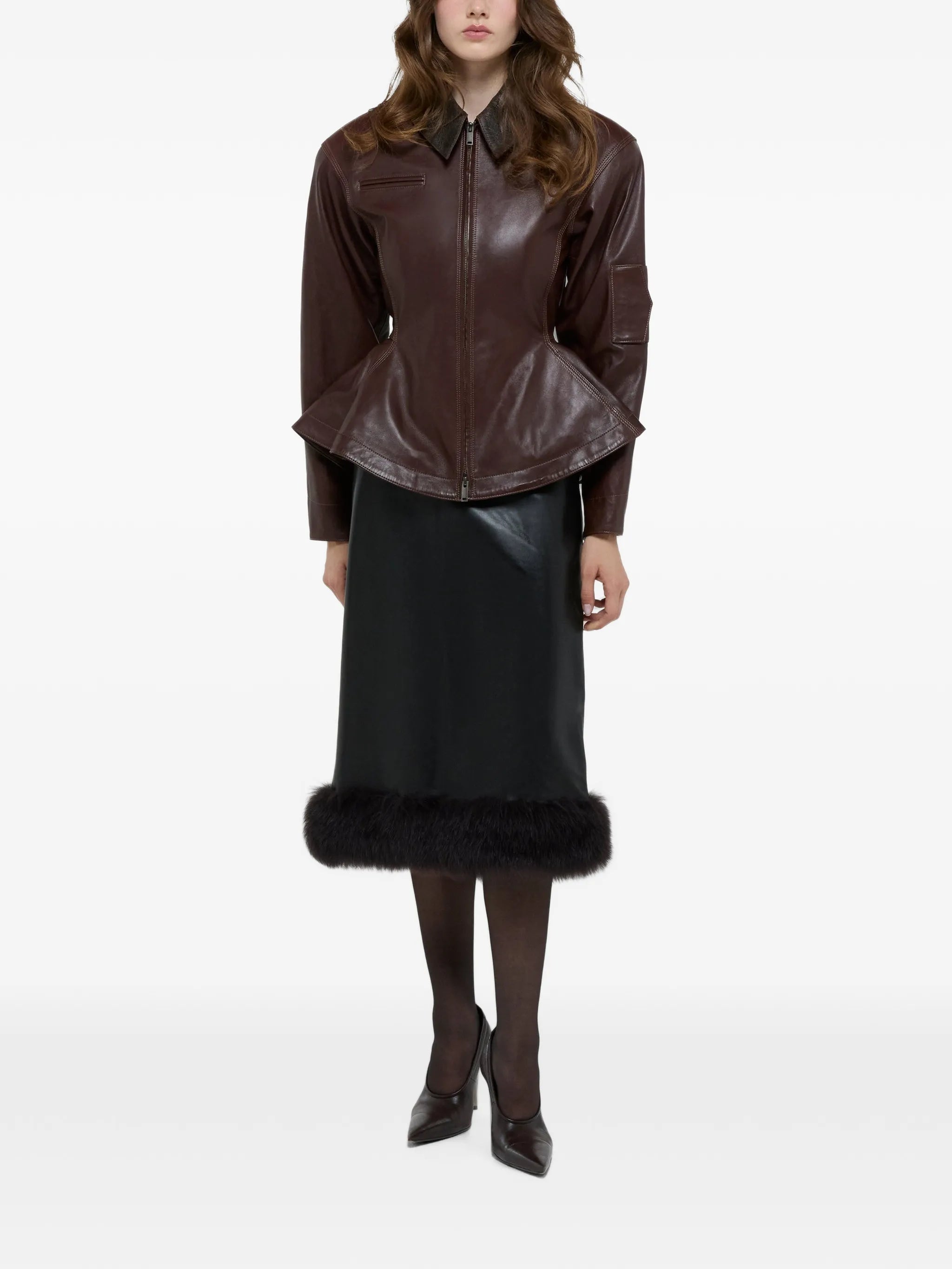 Bernadette leather jacket