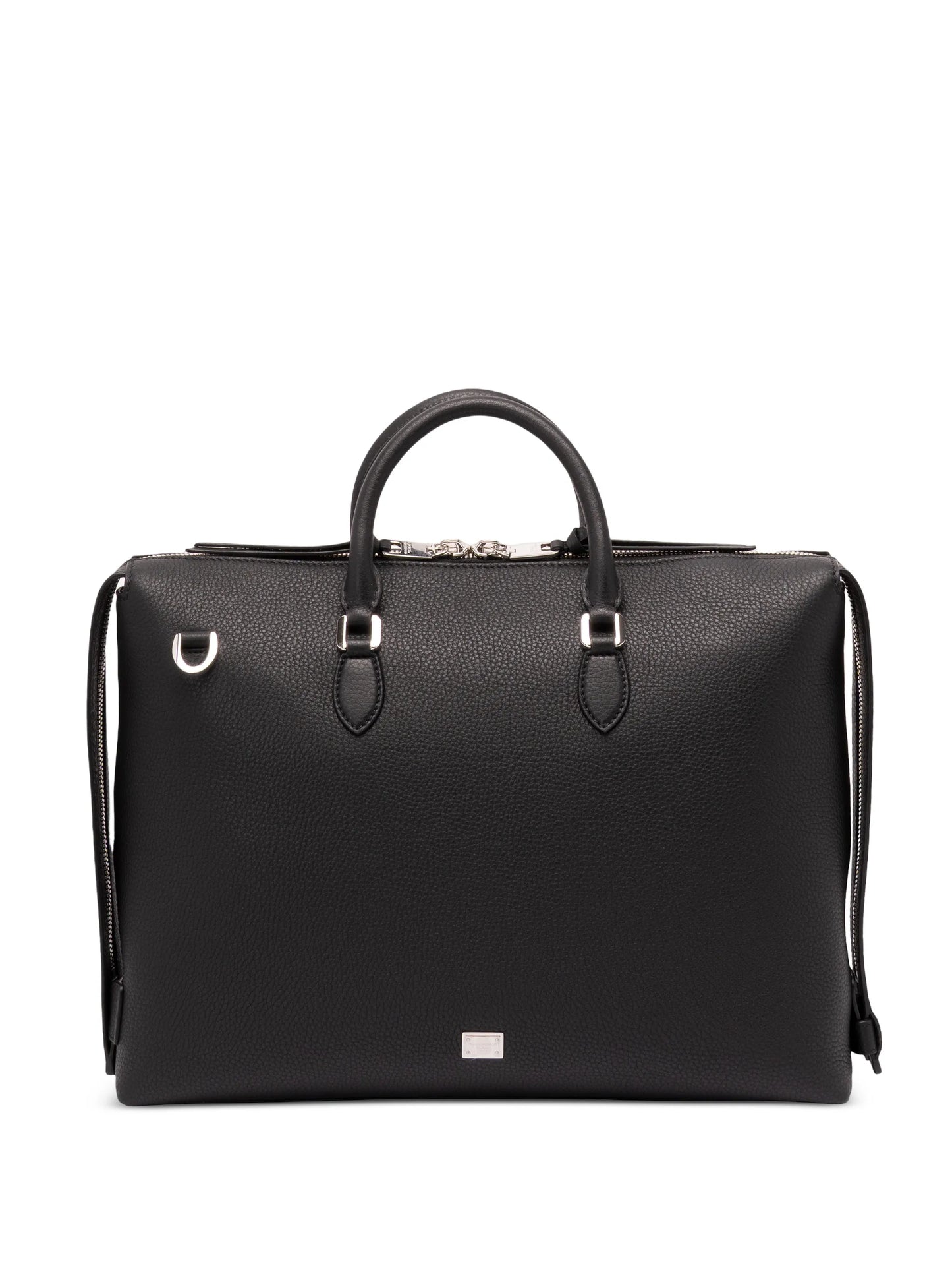 pebbled-leather briefcase