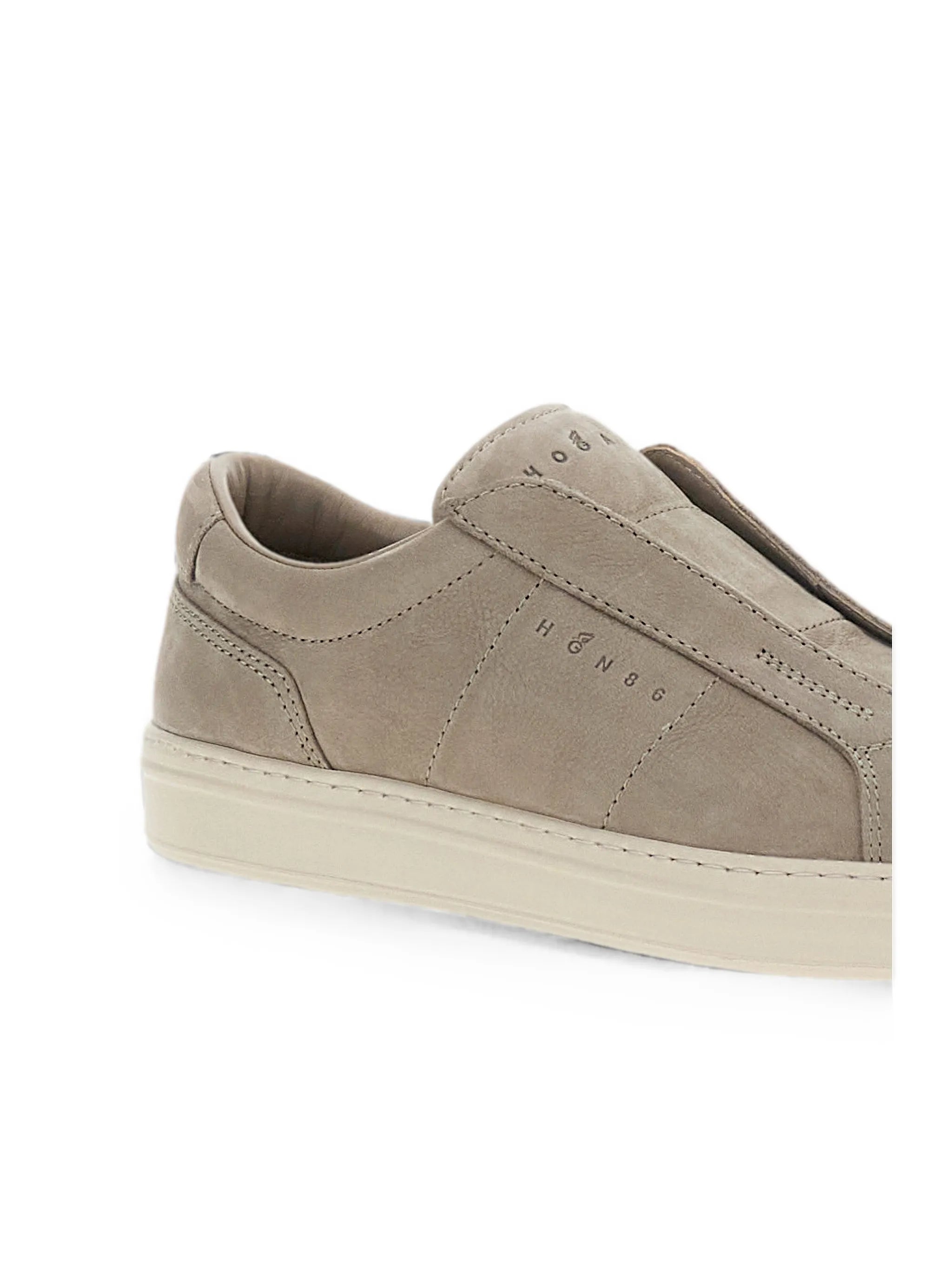 slip-on panelled sneakers