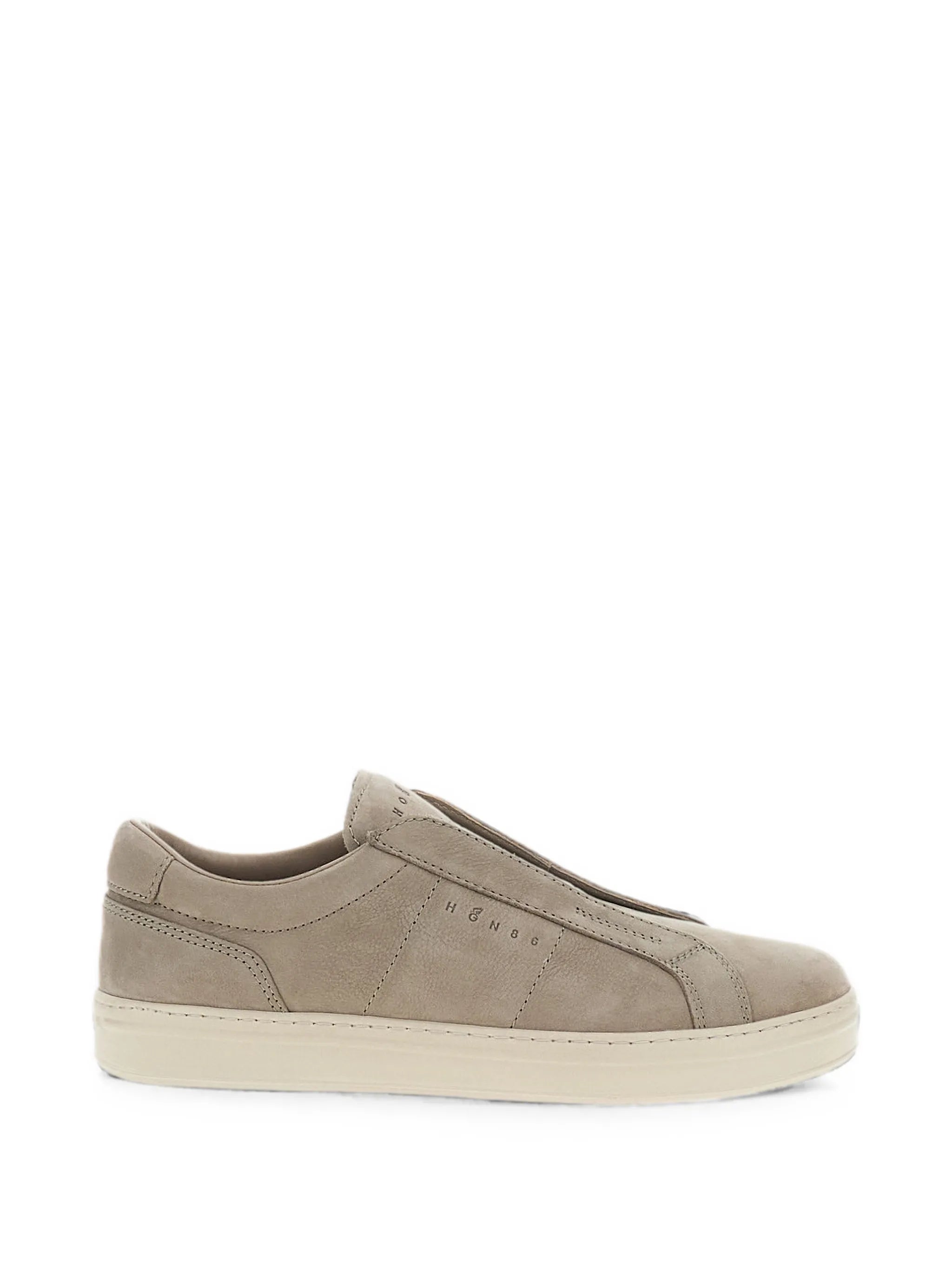 slip-on panelled sneakers