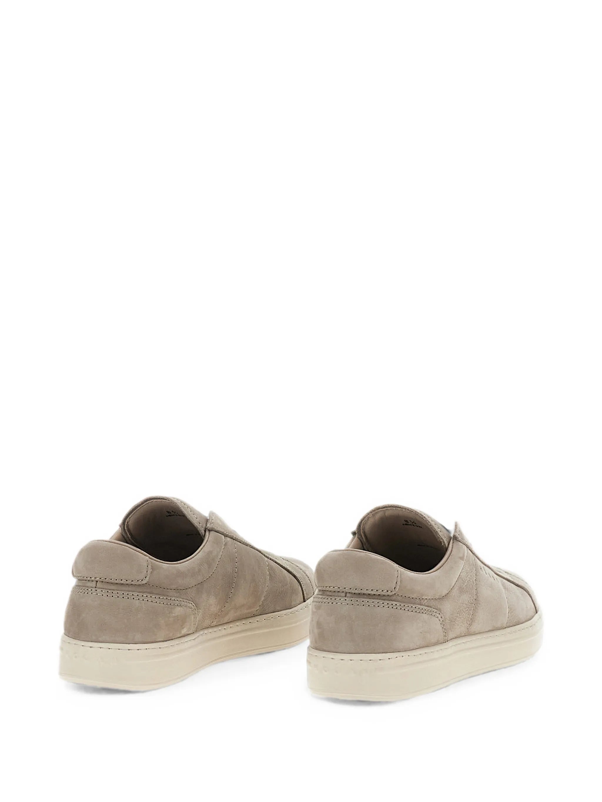 slip-on panelled sneakers