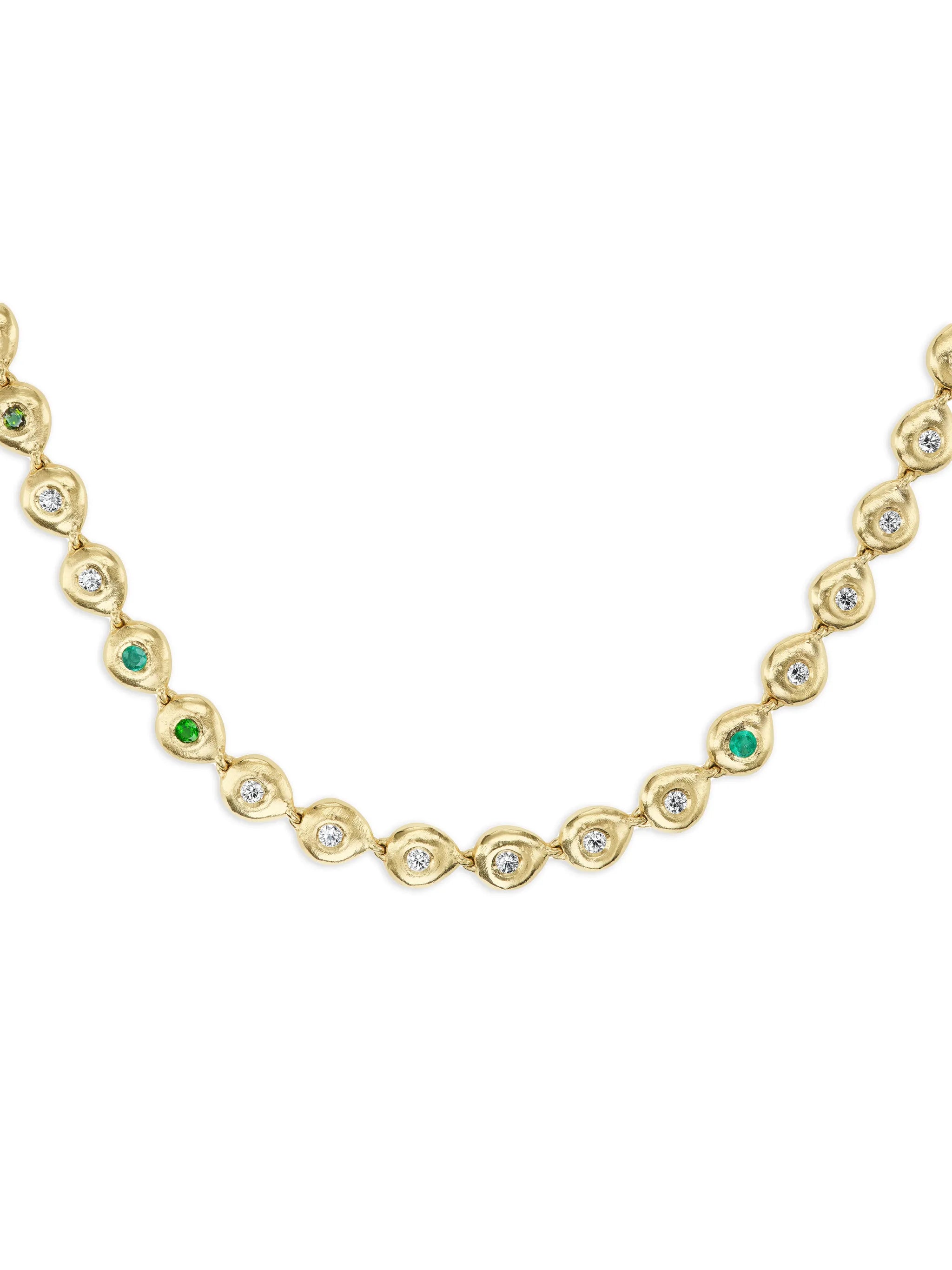 Reverie II Tennis embellished necklace