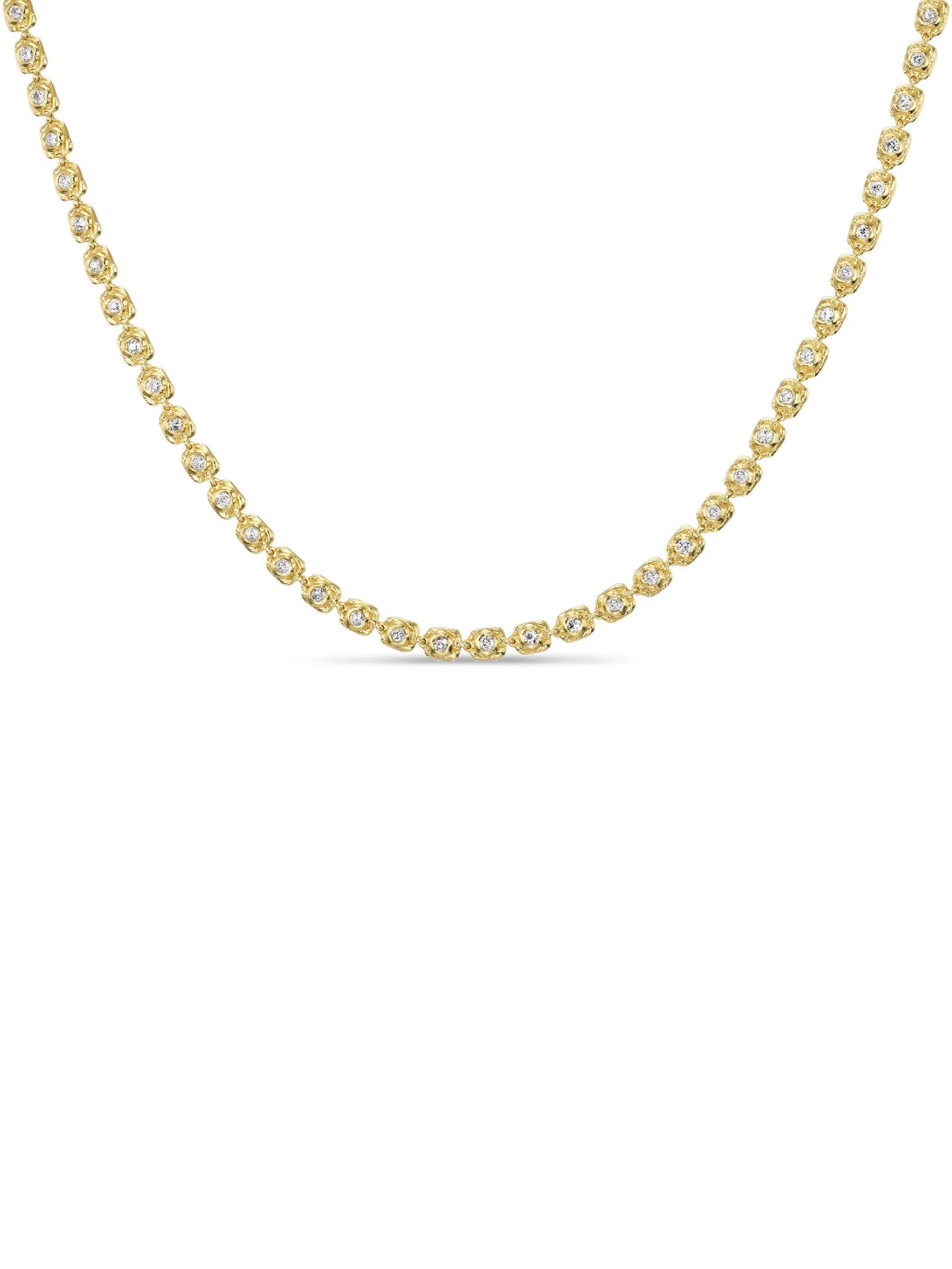 Romantica I Tennis diamond necklace