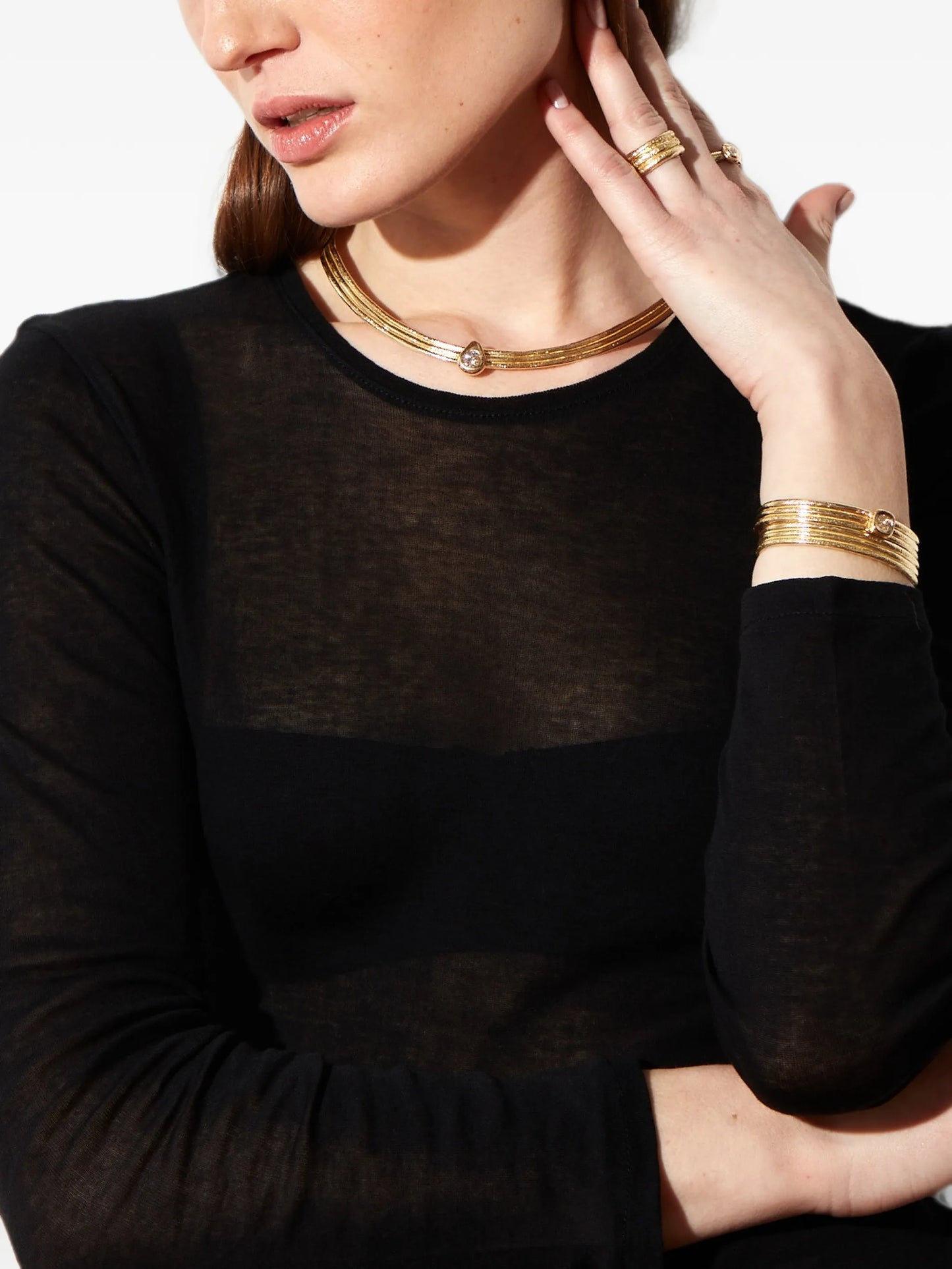 The Classic Diamond cuff bracelet