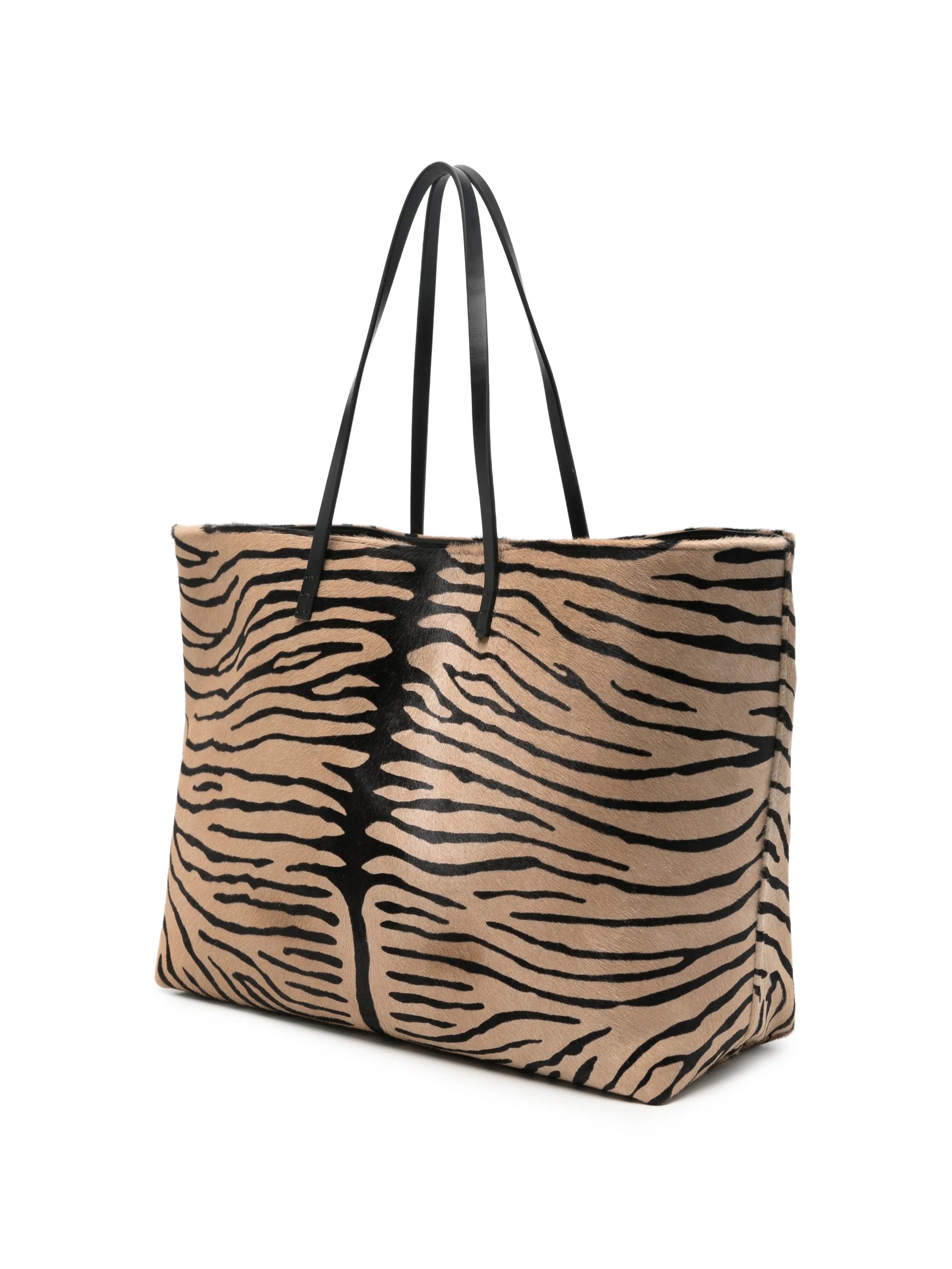 medium Roll Kebir tiger-print tote bag