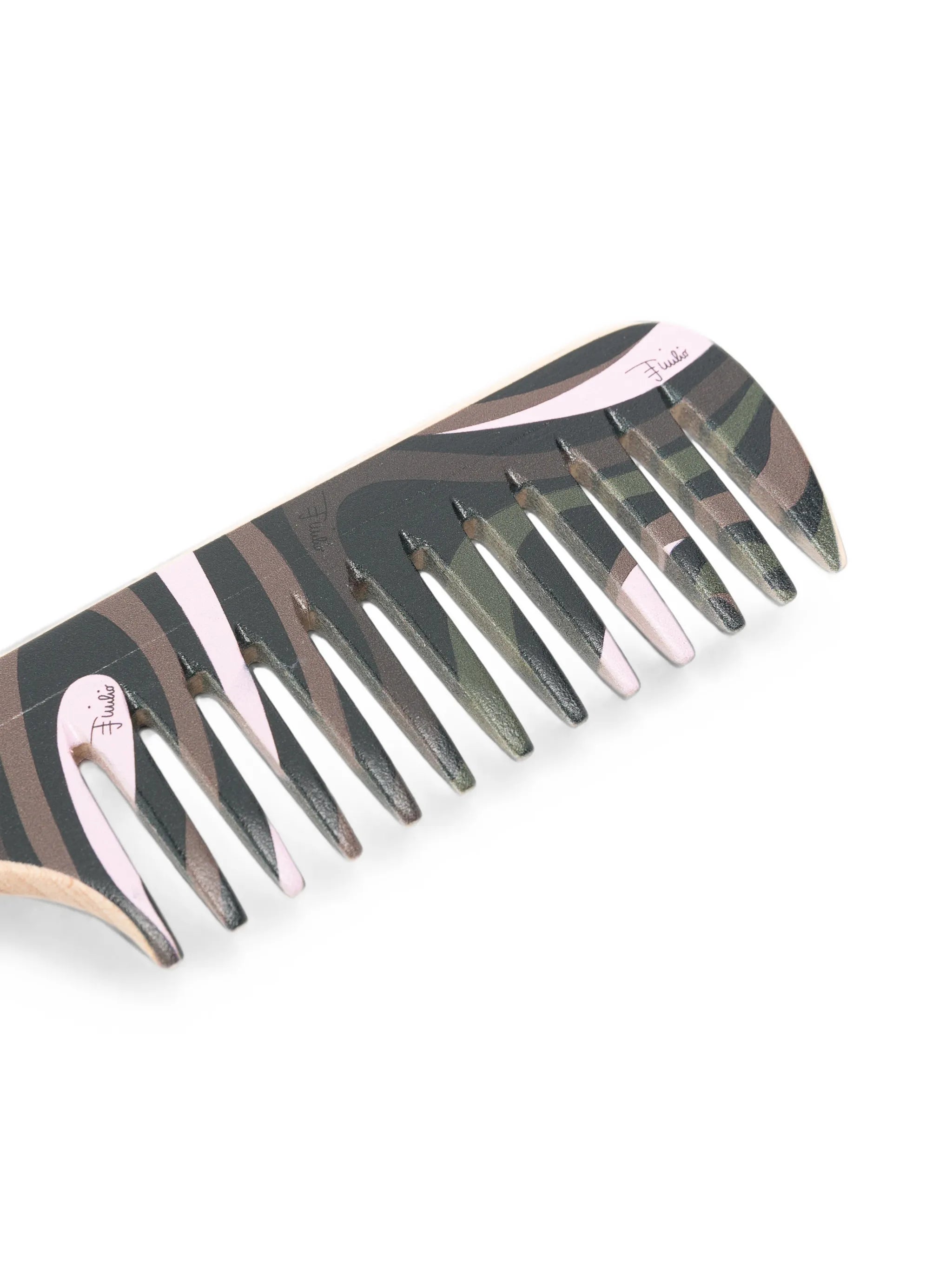Marmo-printed comb