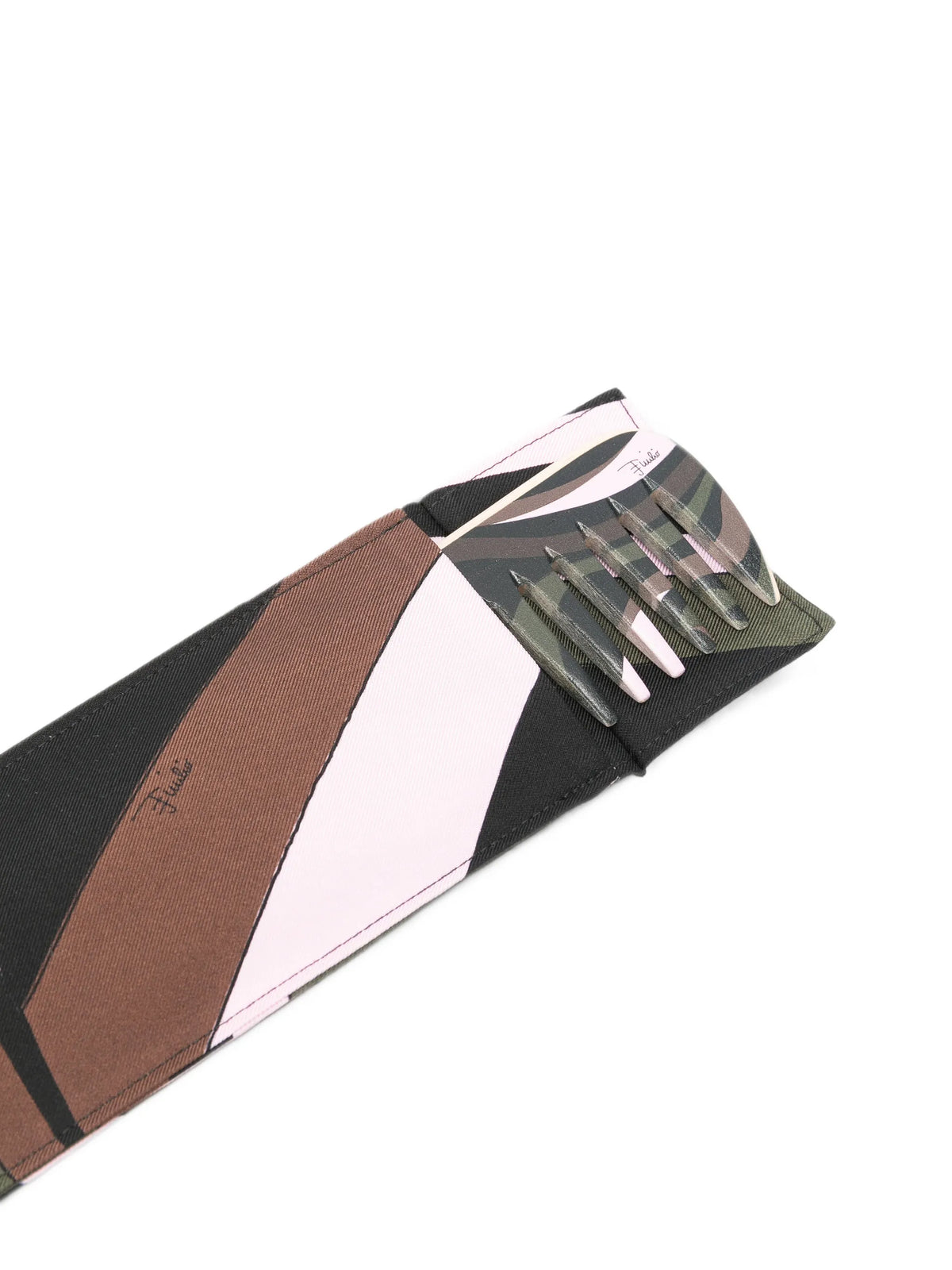 Marmo-printed comb