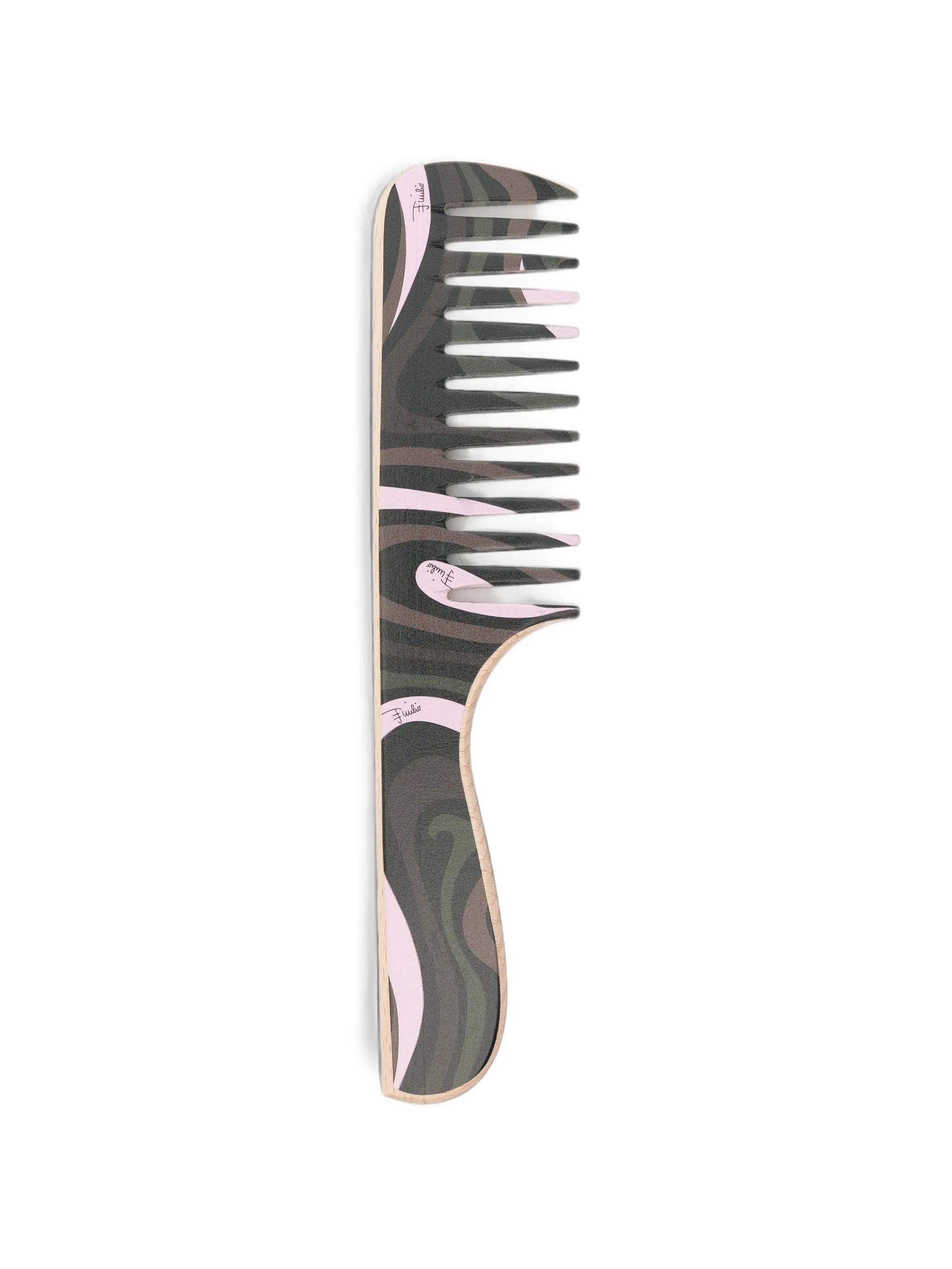 Marmo-printed comb