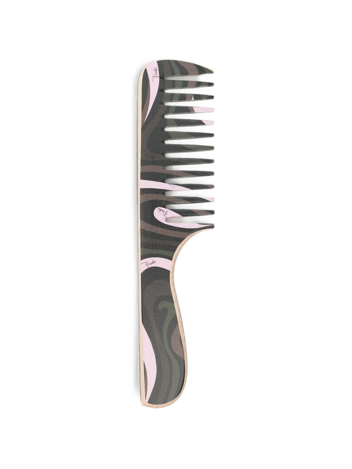 Marmo-printed comb