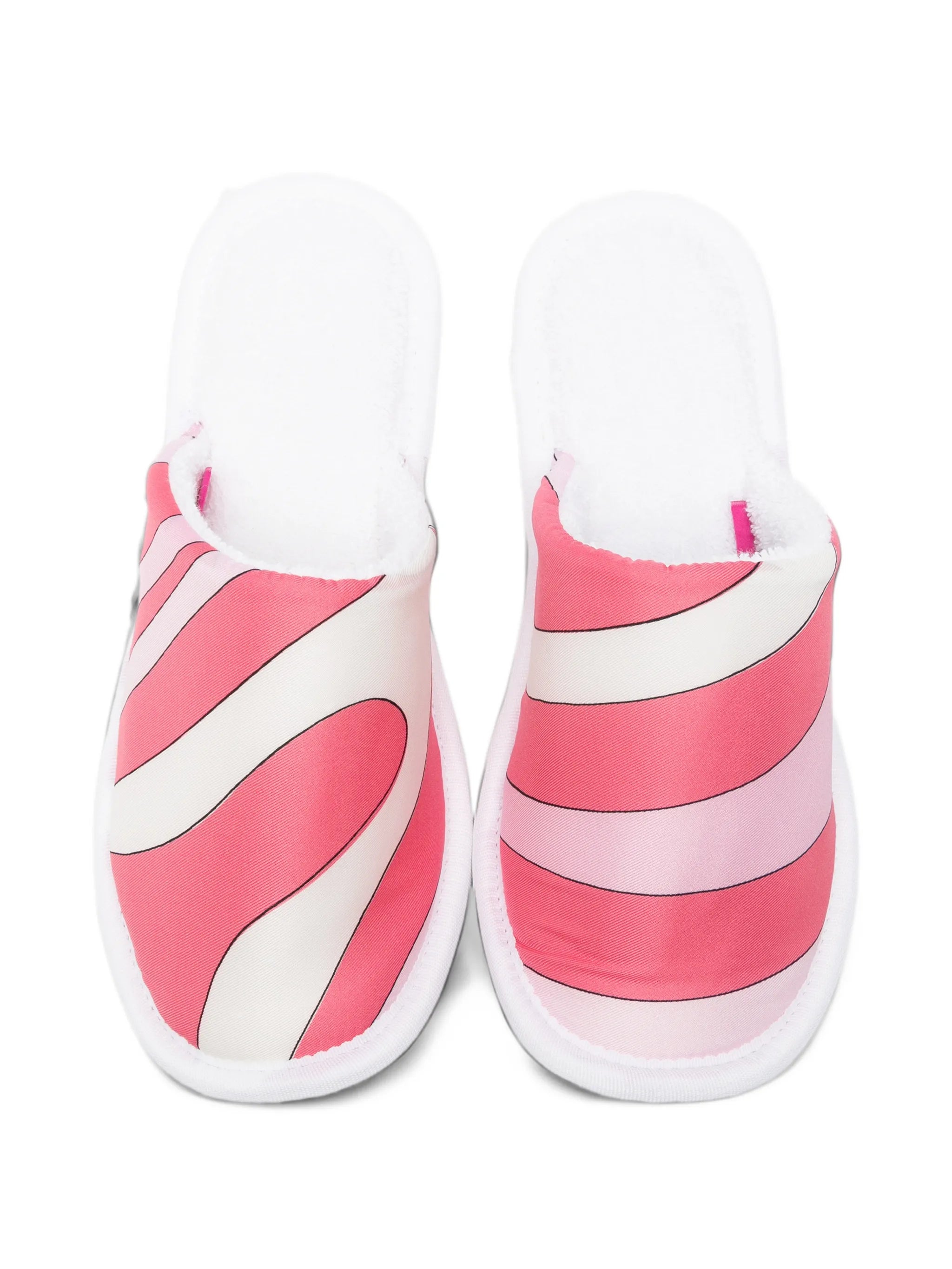Marmo-print slippers
