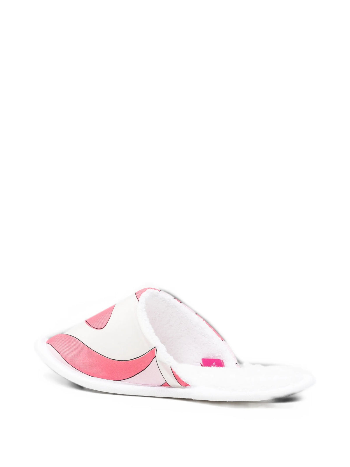 Marmo-print slippers