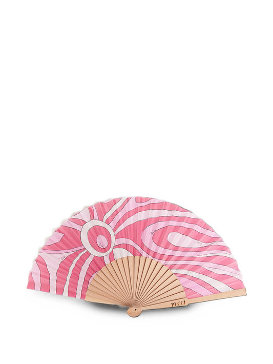 printed foldable fan