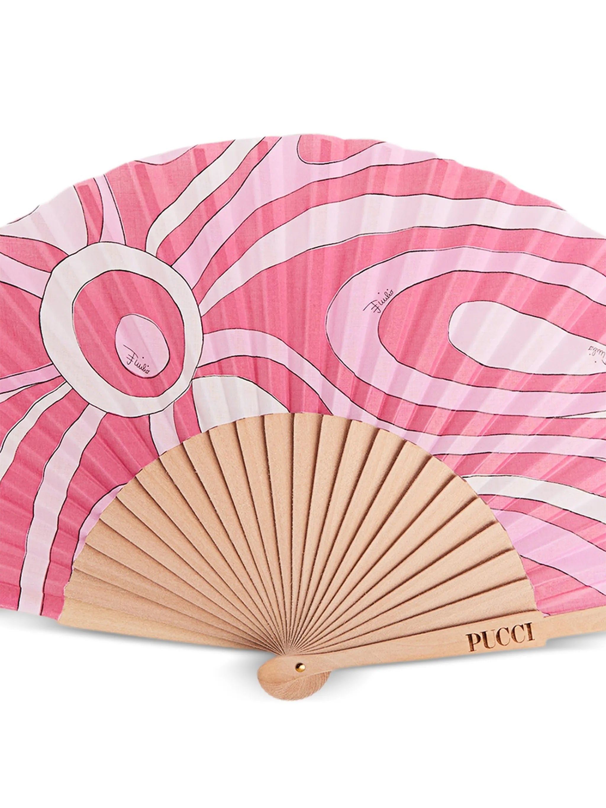 printed foldable fan