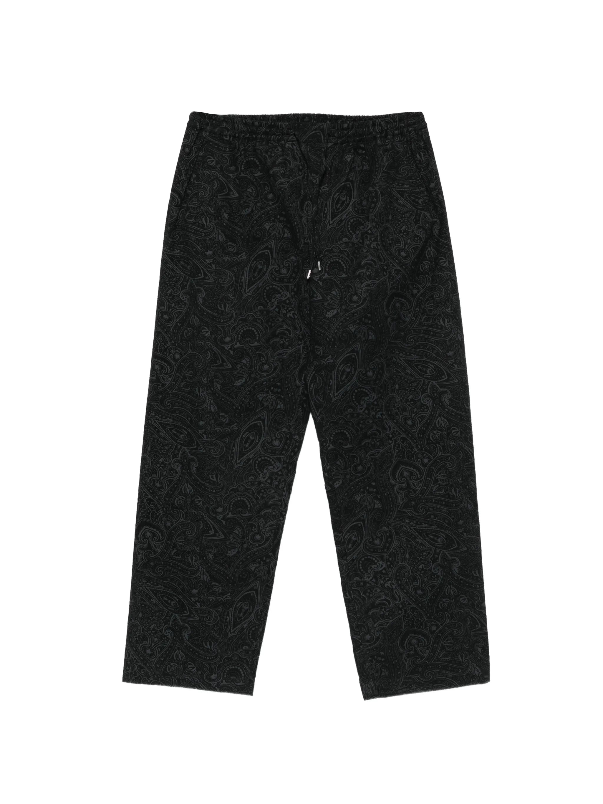 Samurai paisley-print trousers
