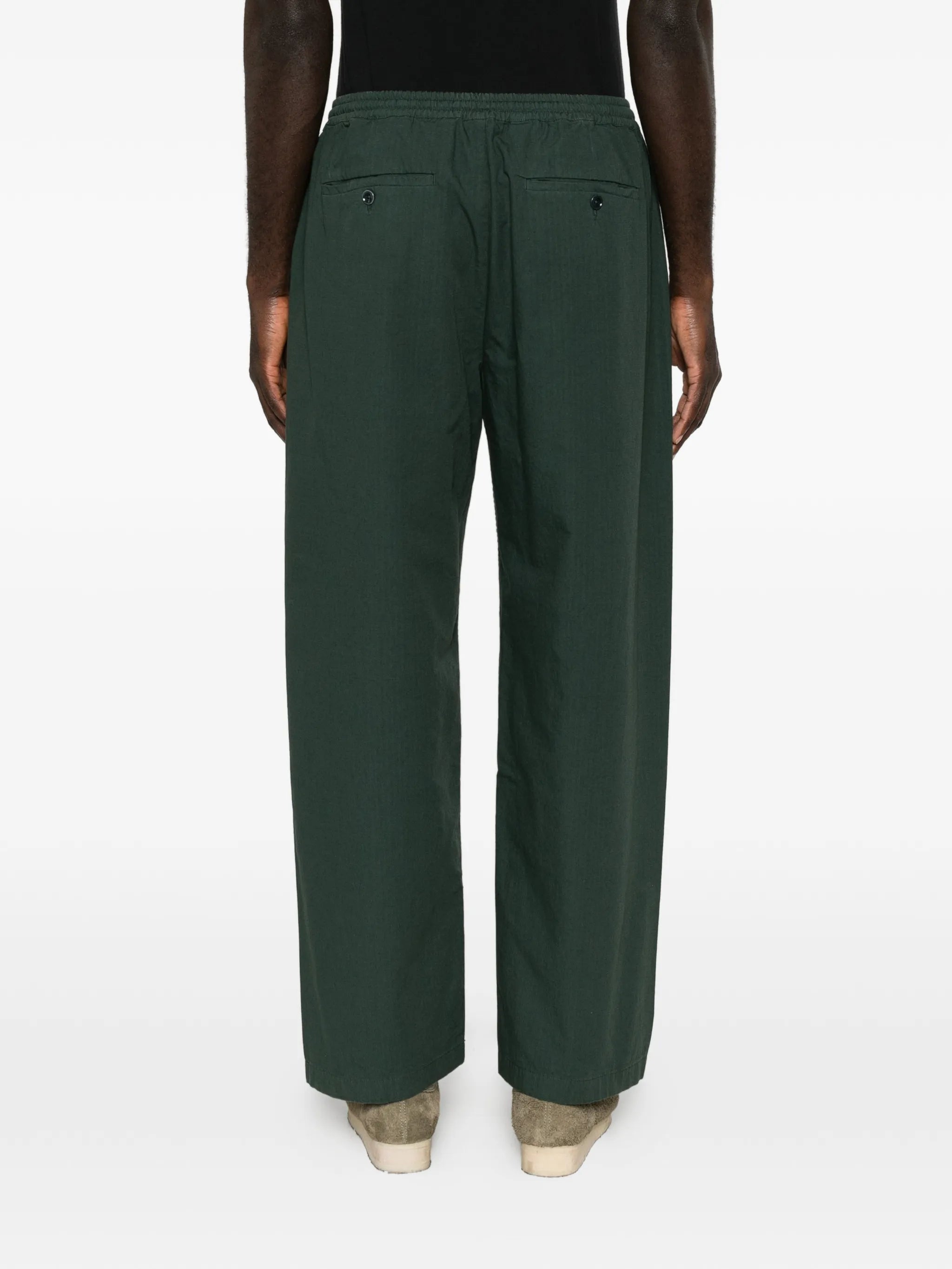 Samurai straight-fit trousers