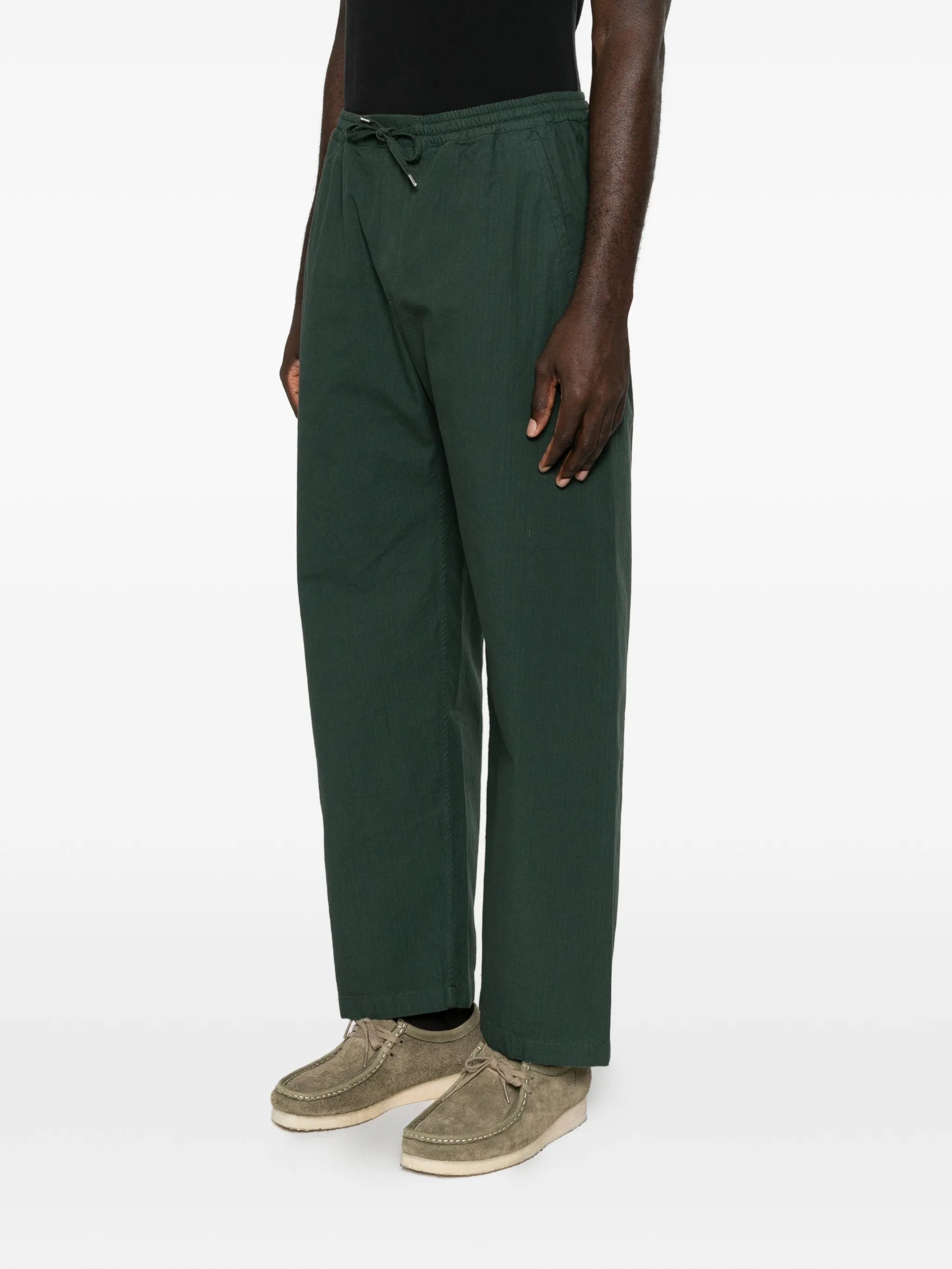 Samurai straight-fit trousers