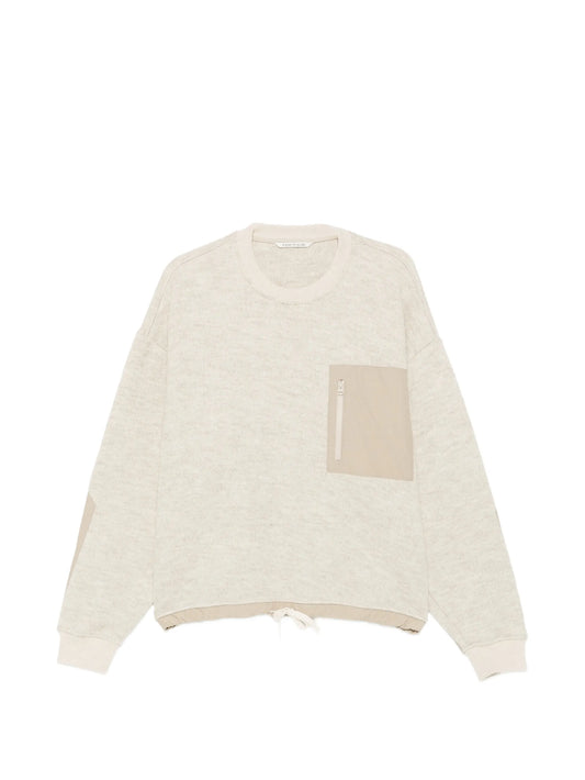 Egoa zip-pocket sweater