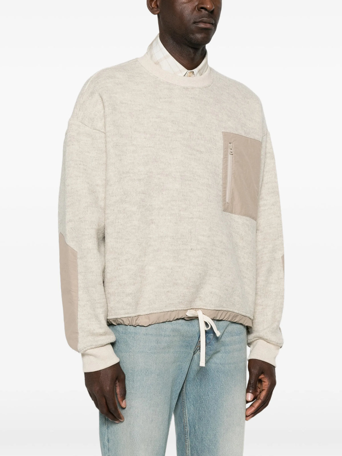 Egoa zip-pocket sweater