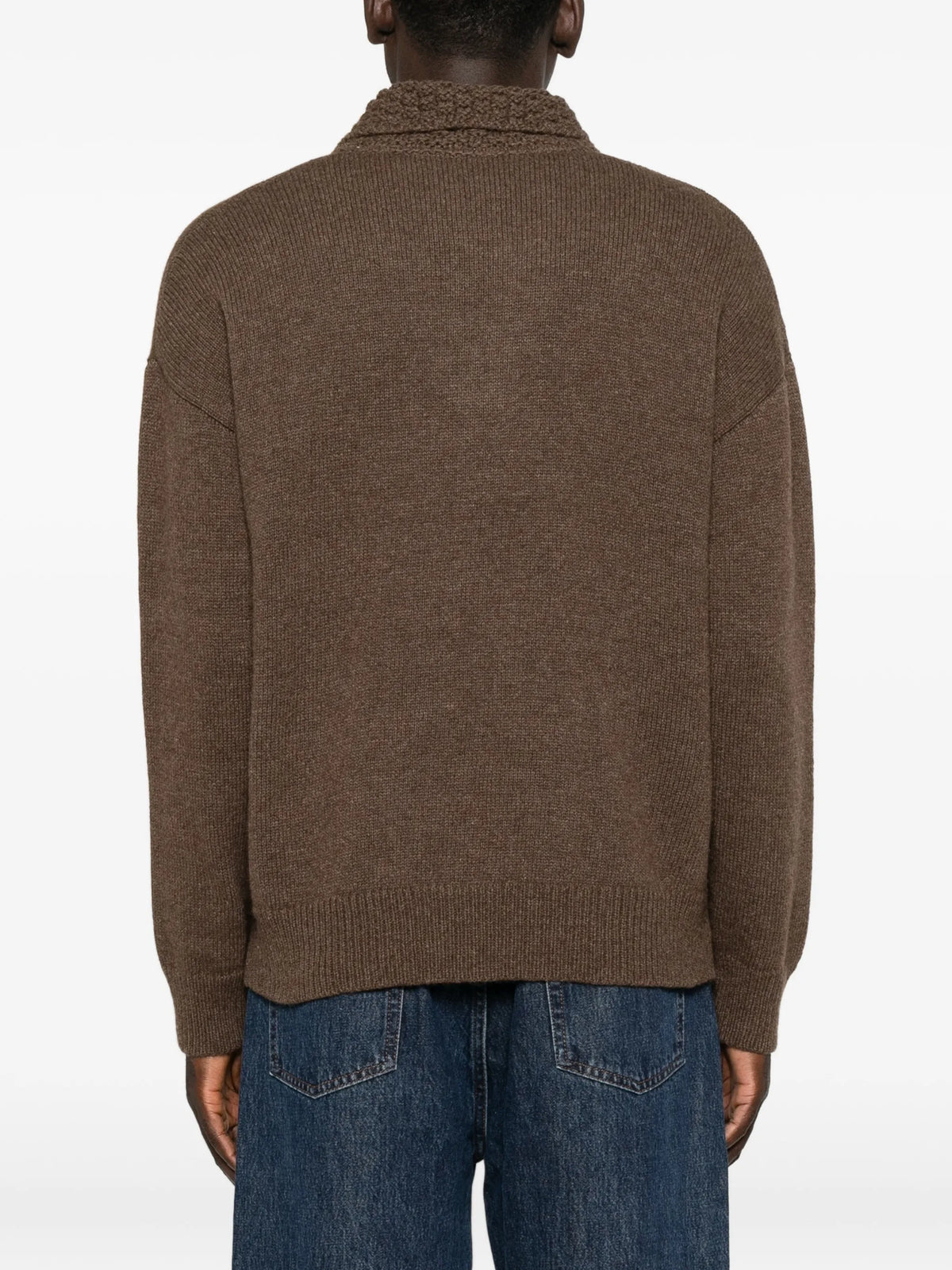 Palano crochet-trim polo top