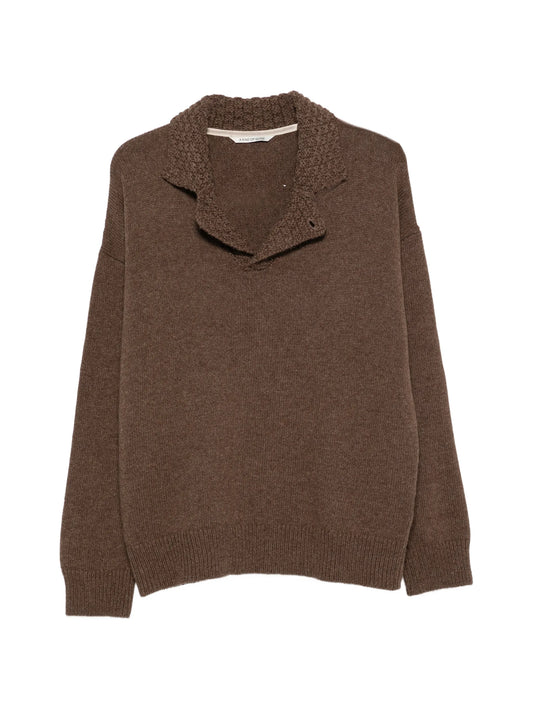 Palano knit polo shirt