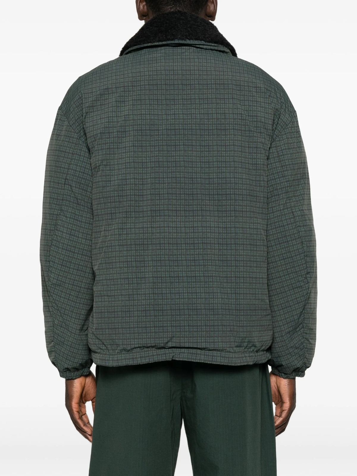 Esca check puffer jacket