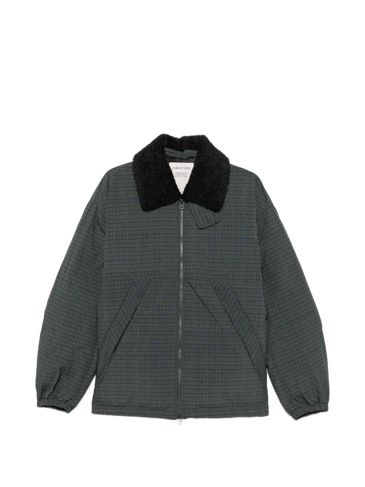 Esca check puffer jacket