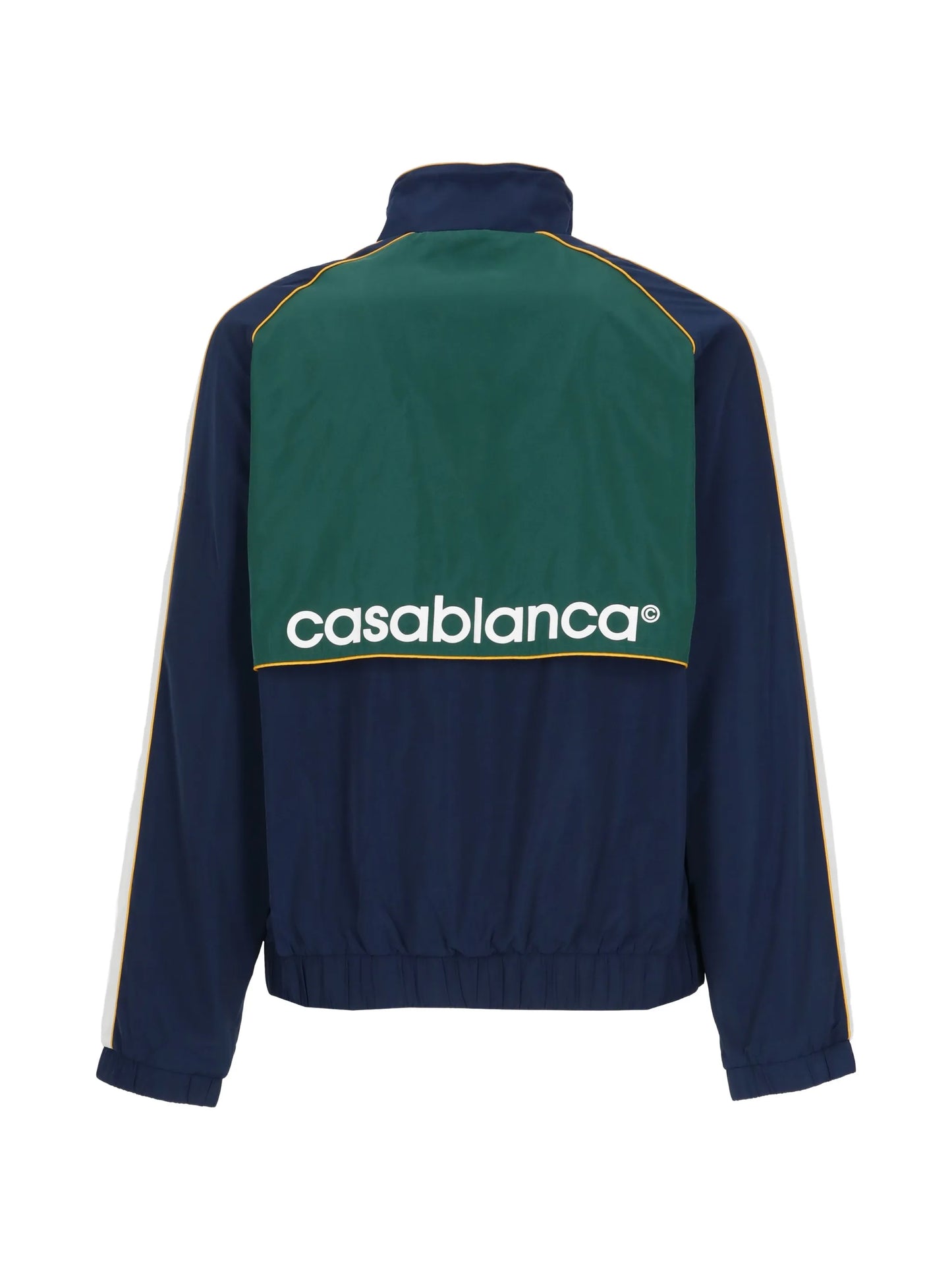 zip-fastening logo-detail jacket