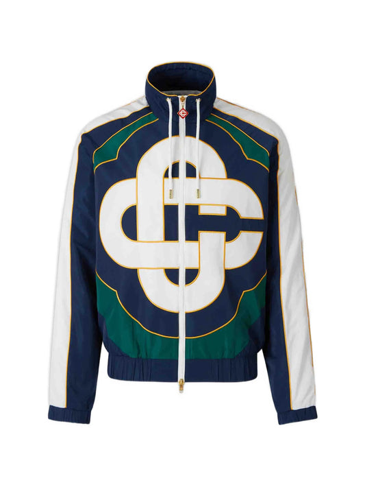 zip-fastening logo-detail jacket