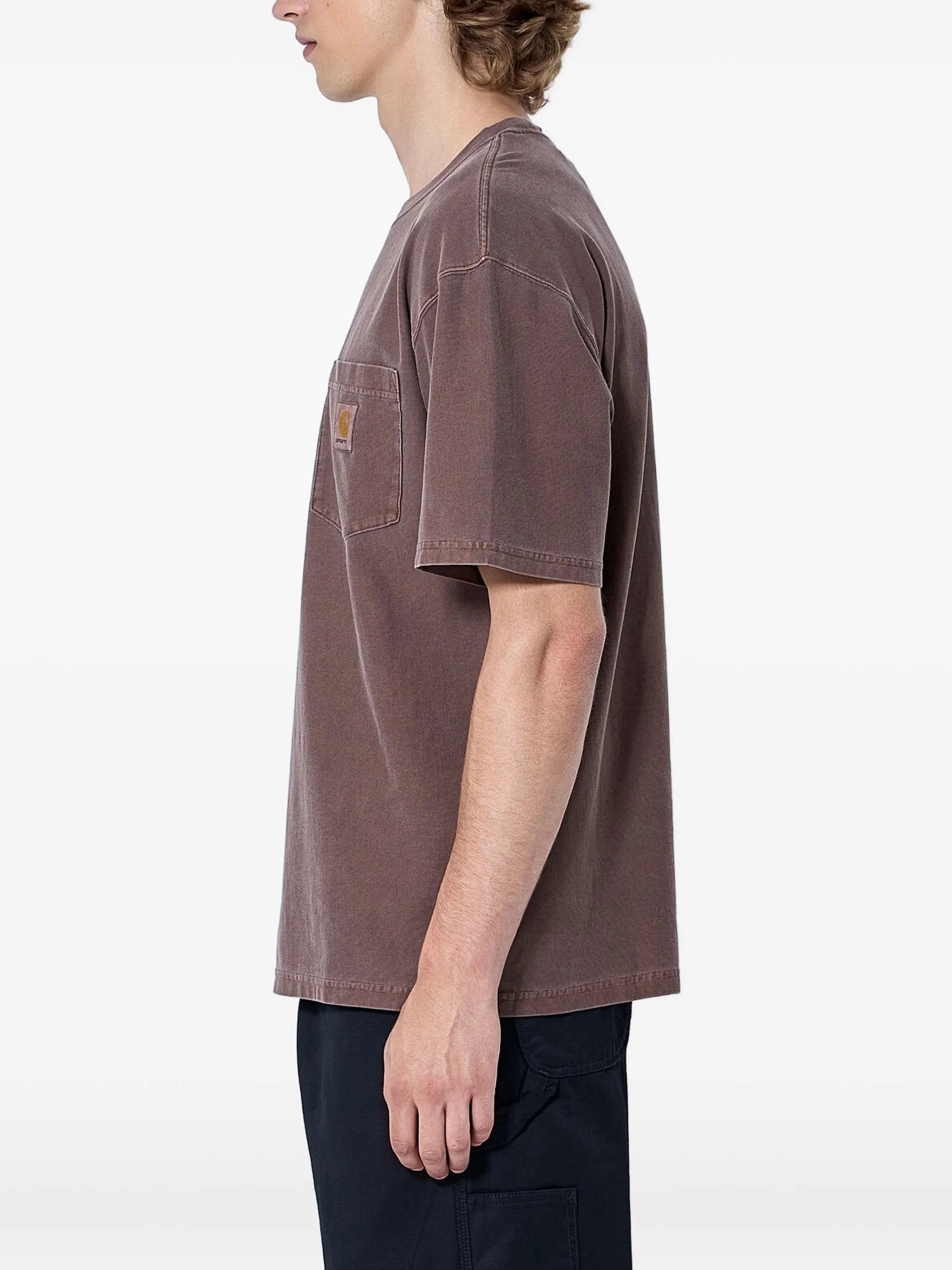 S/S loose pocket t-shirt