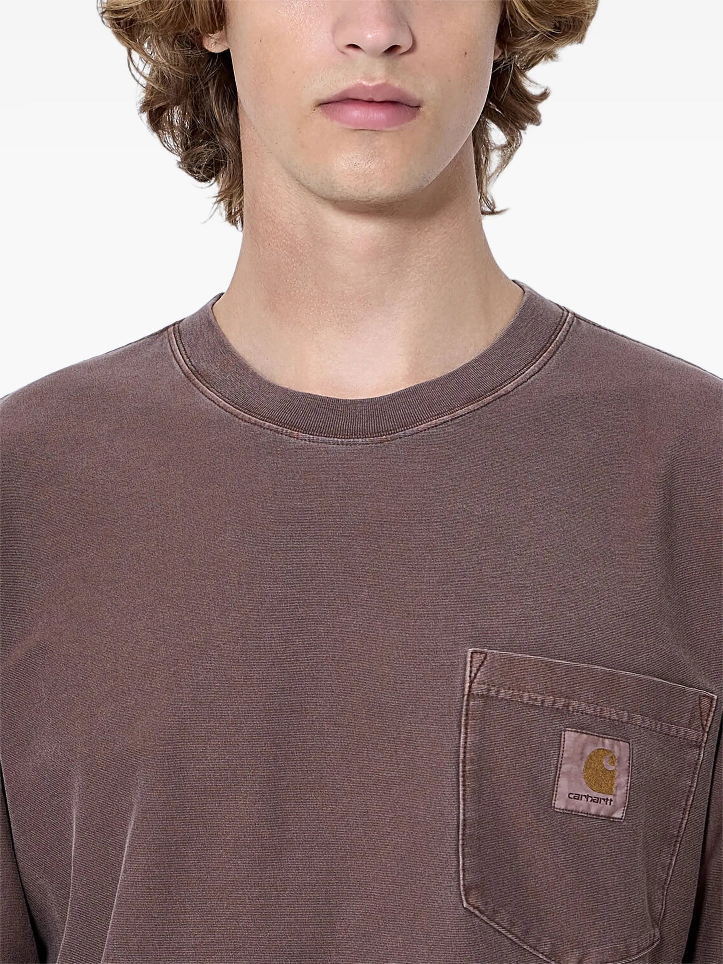 Loose pocket cotton T-shirt