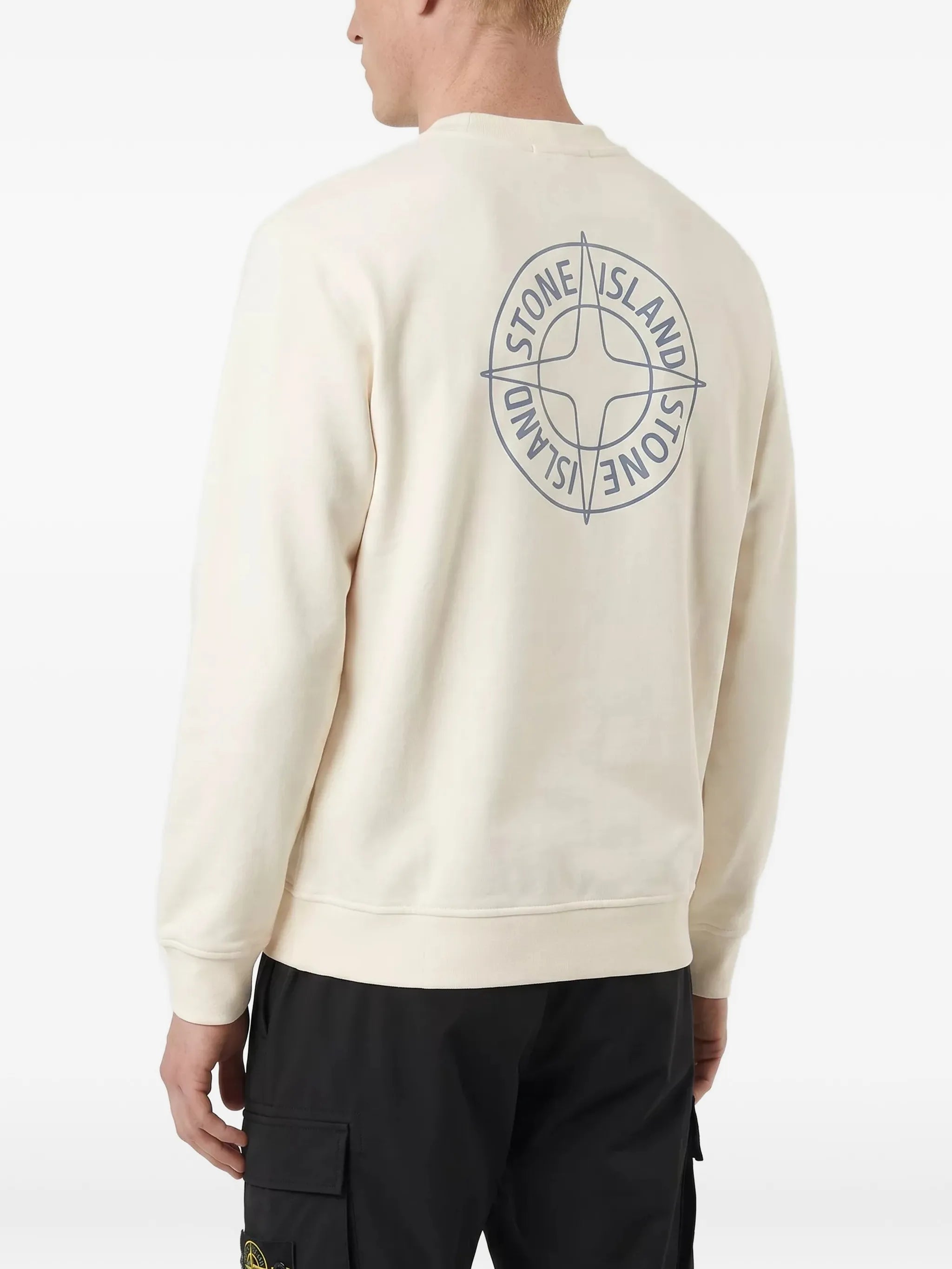 logo-print cotton sweatshirt