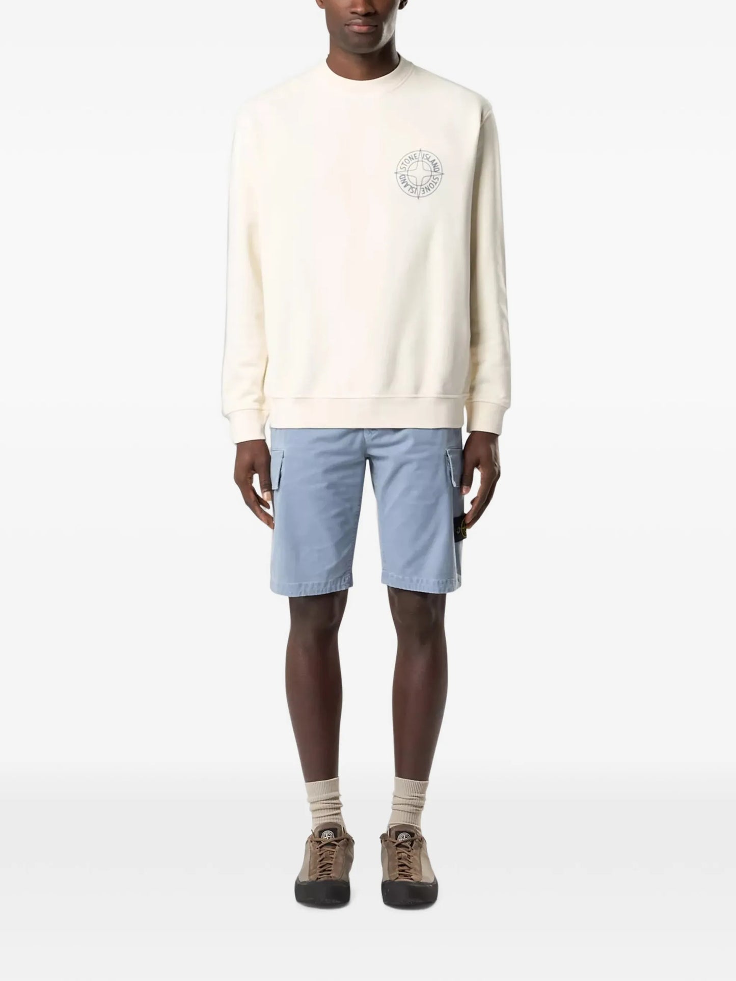 logo-print cotton sweatshirt