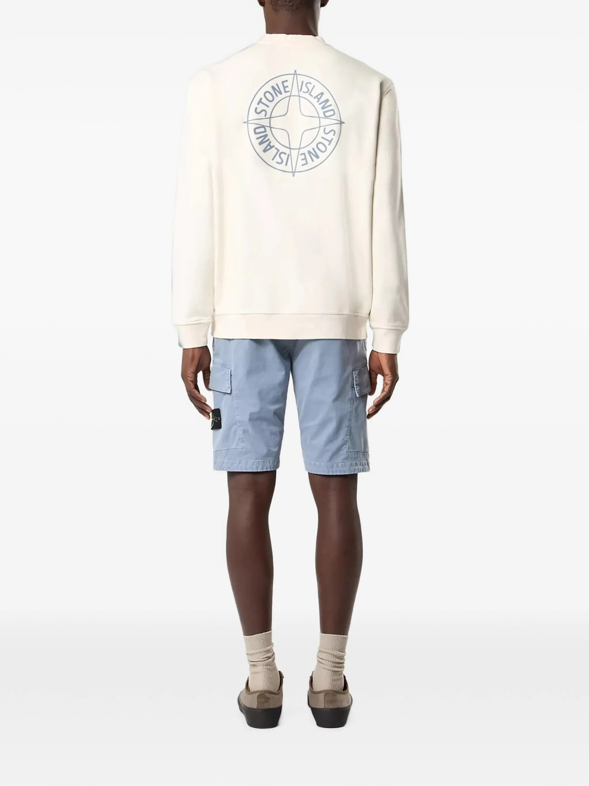 logo-print cotton sweatshirt