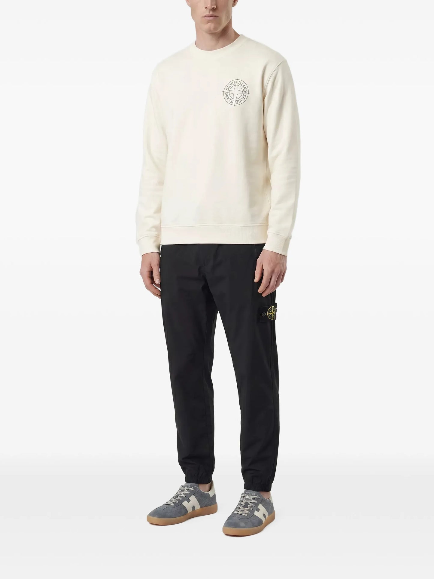 logo-print cotton sweatshirt