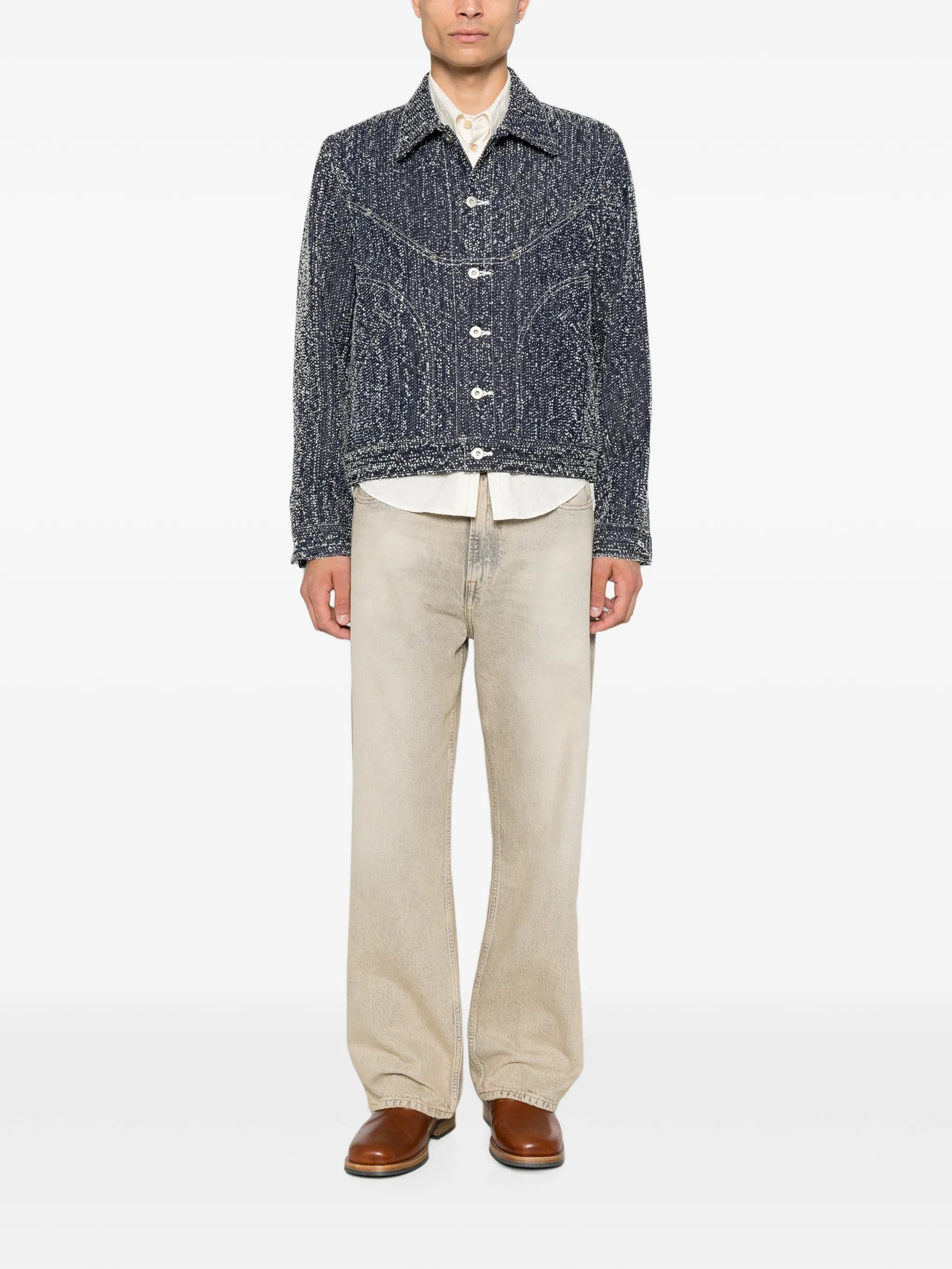 Jiji panelled denim jacket