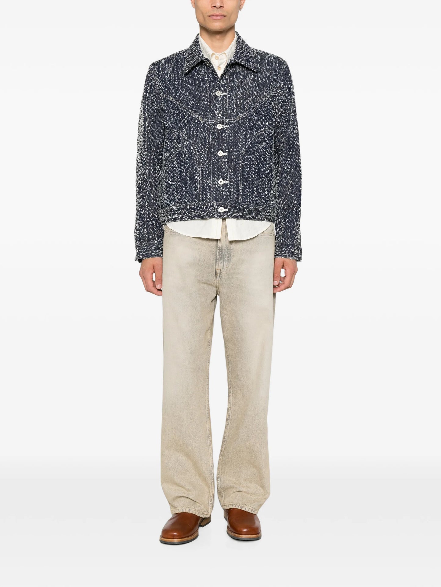 Jiji panelled denim jacket