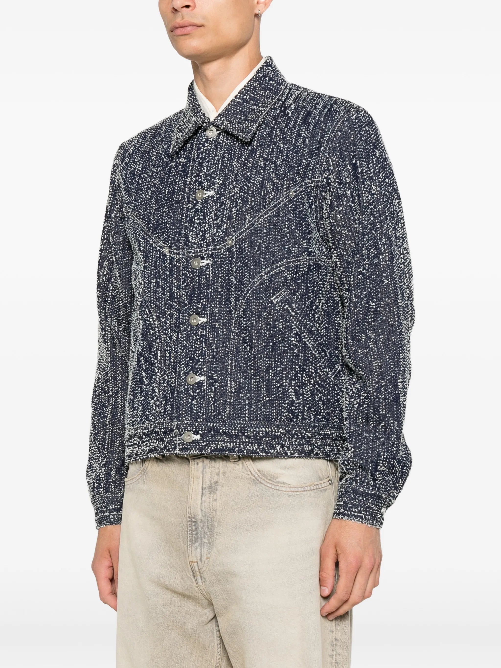 Jiji panelled denim jacket