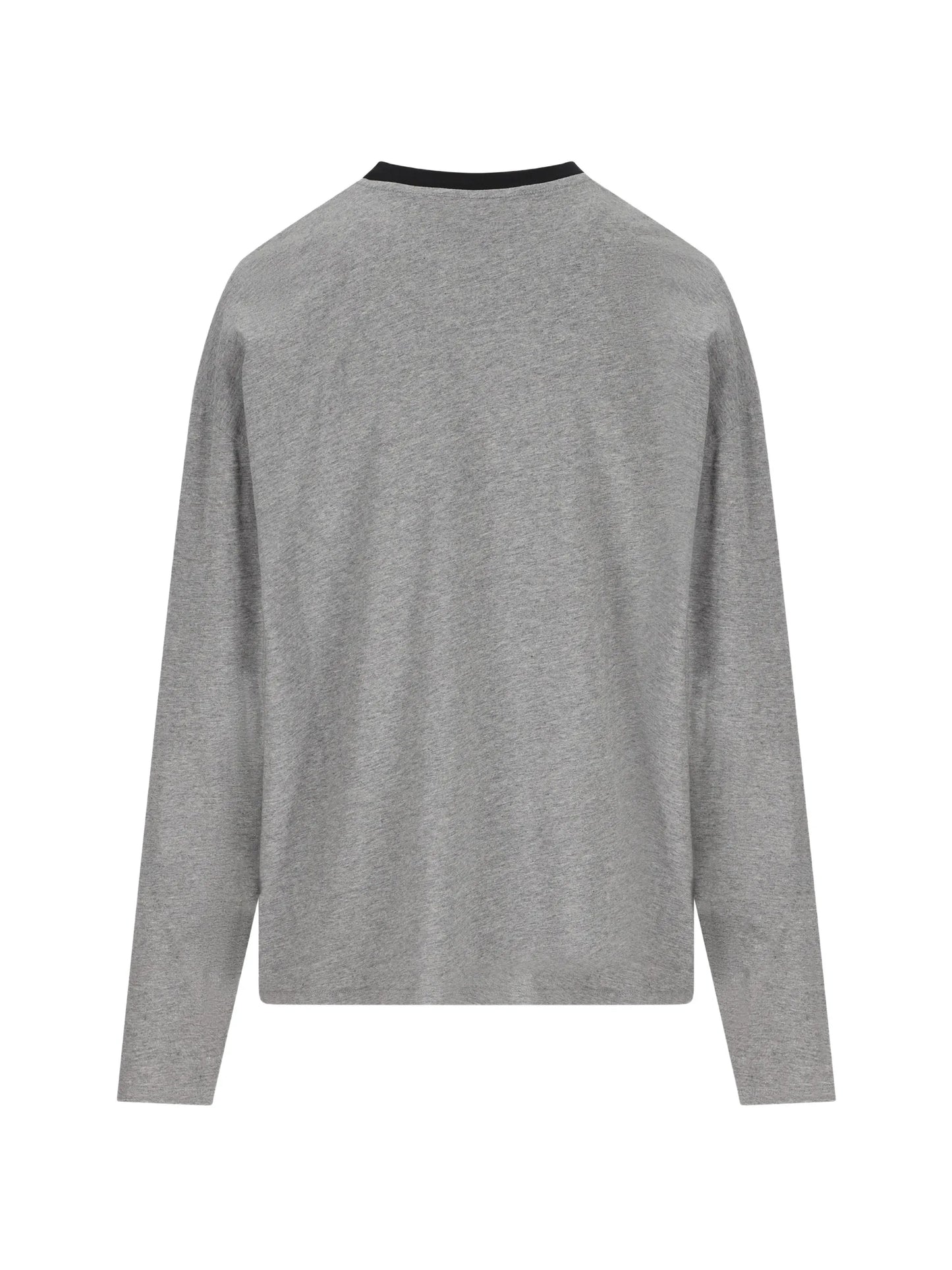 logo-patch long-sleeve sweater